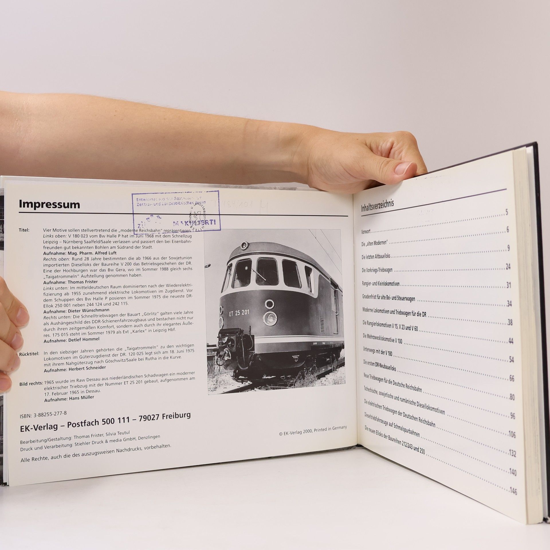 Thomas Frister Moderne Reichsbahn