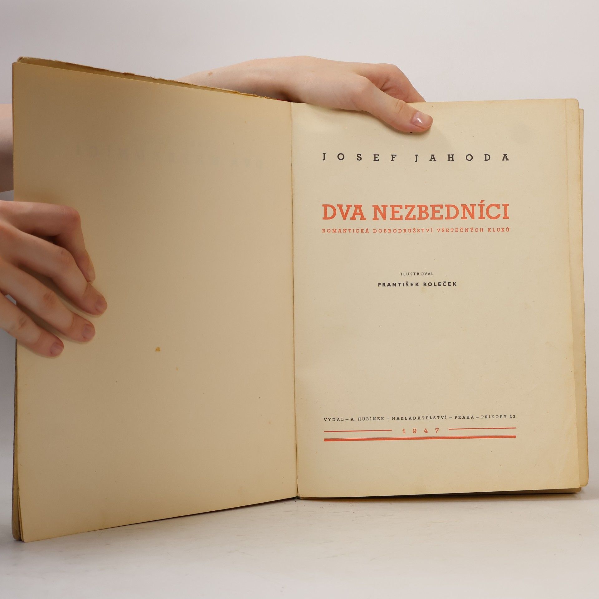 Josef Jahoda Dva nezbedníci