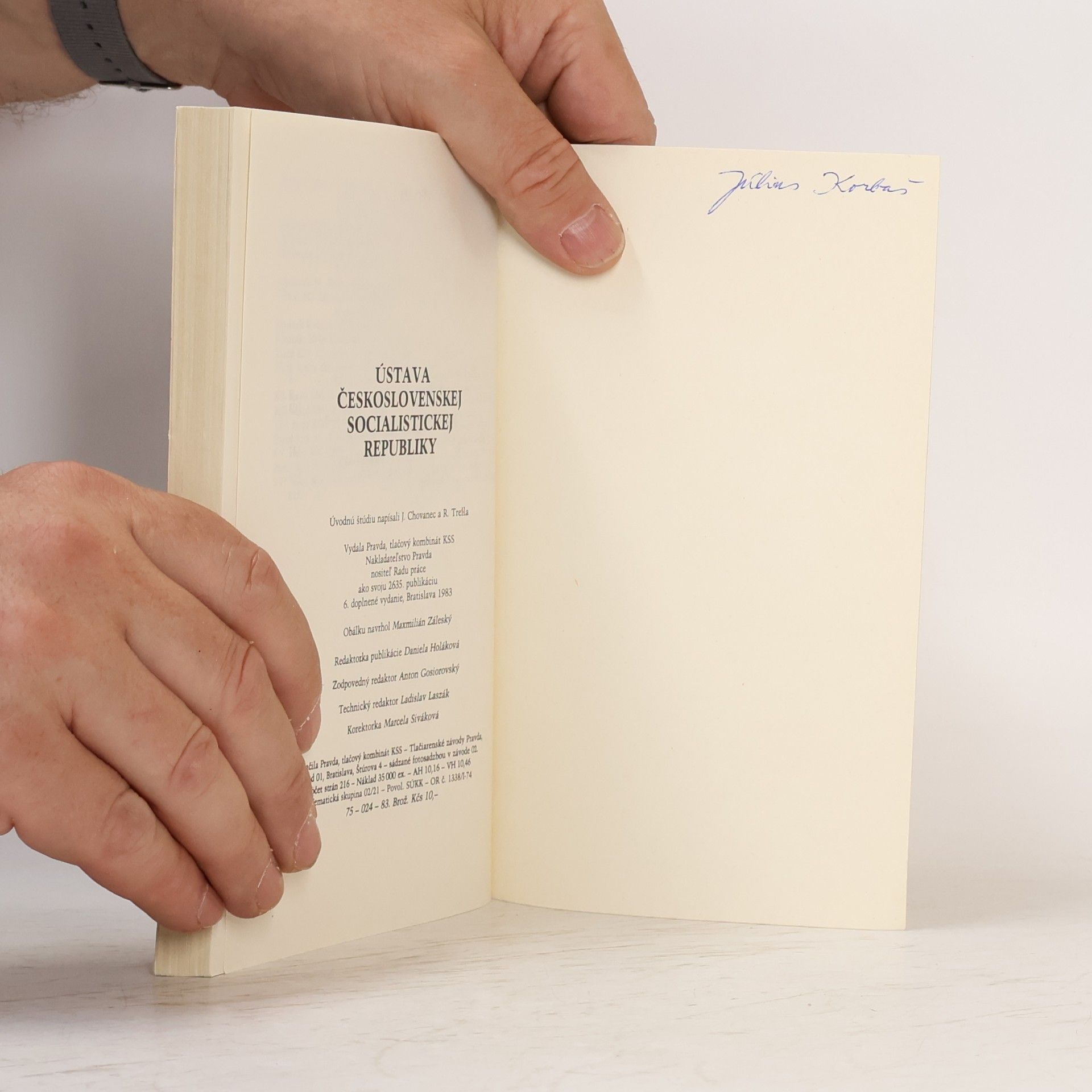 Various authors Ústava Československej socialistickej republiky