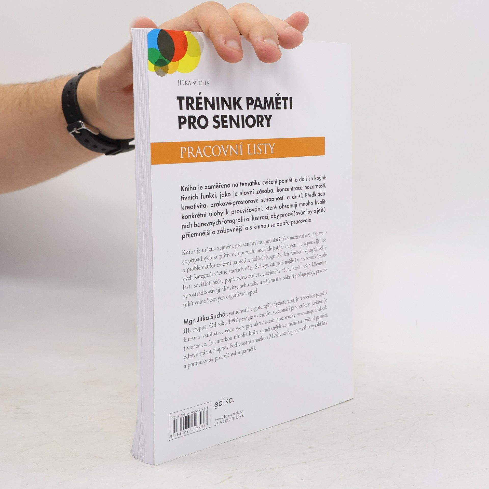 Jitka Suchá Trénink paměti pro seniory : pracovní listy