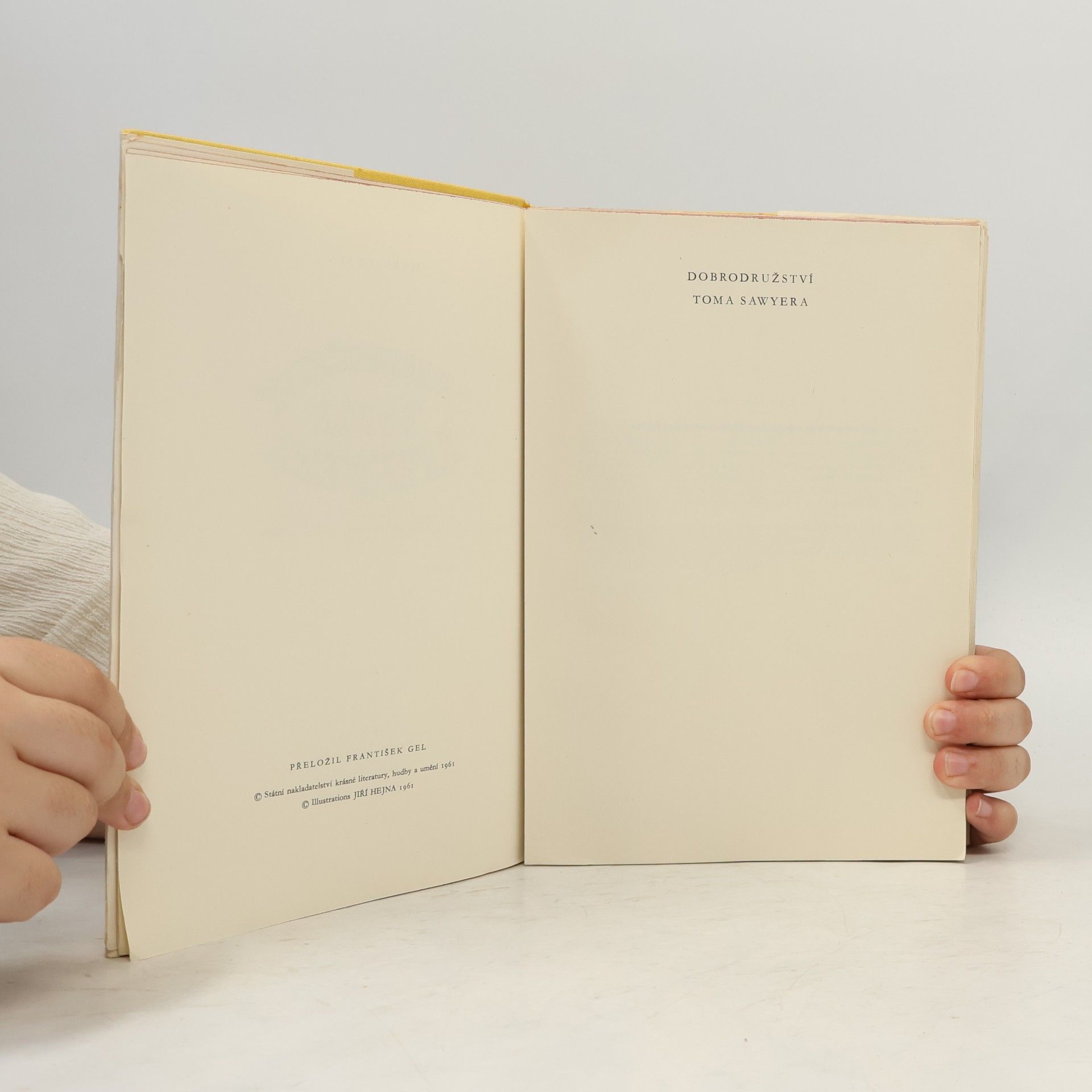 Mark Twain Dobrodružství Toma Sawyera a Huckleberryho Finna