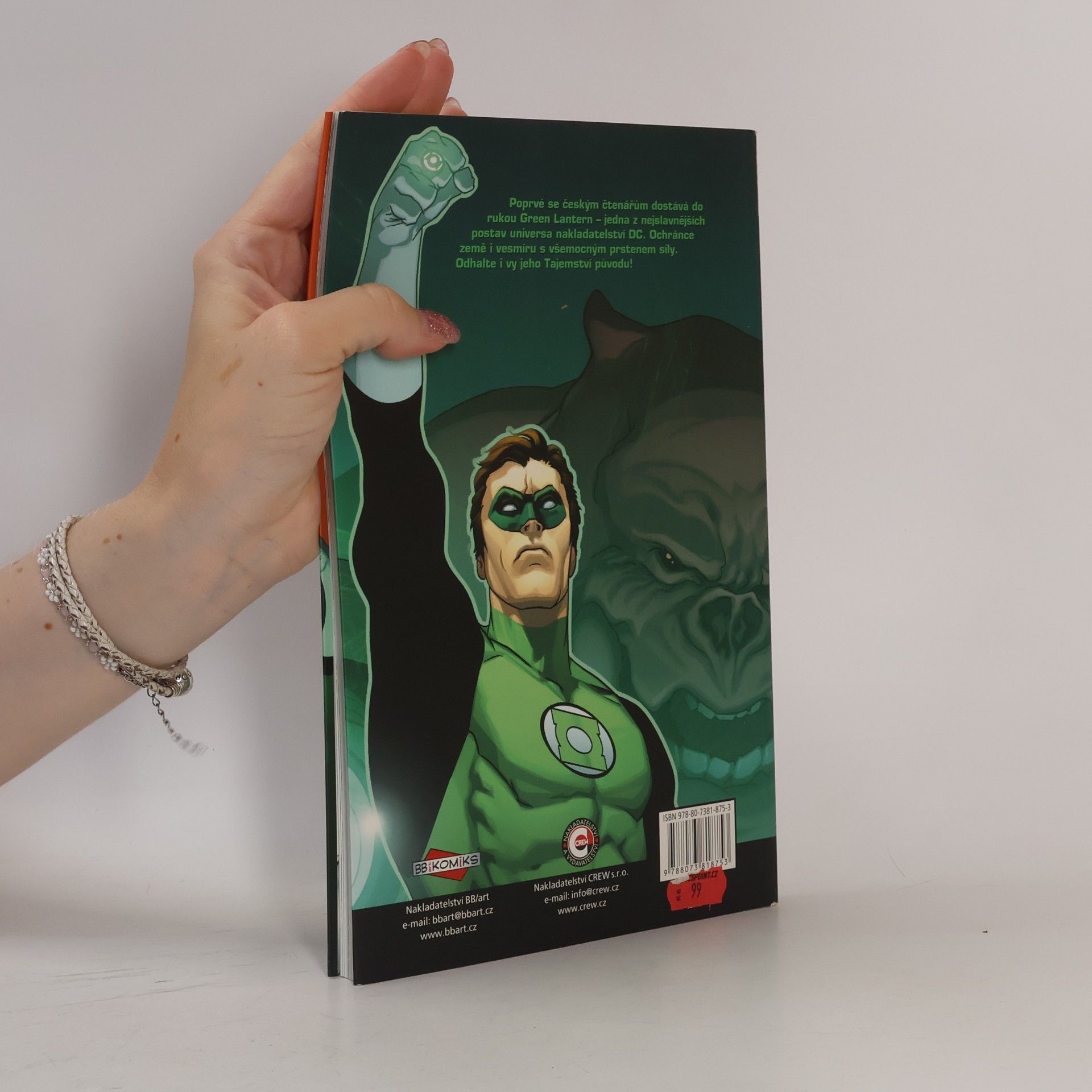 Geoff Johns Green Lantern. Tajemství původu