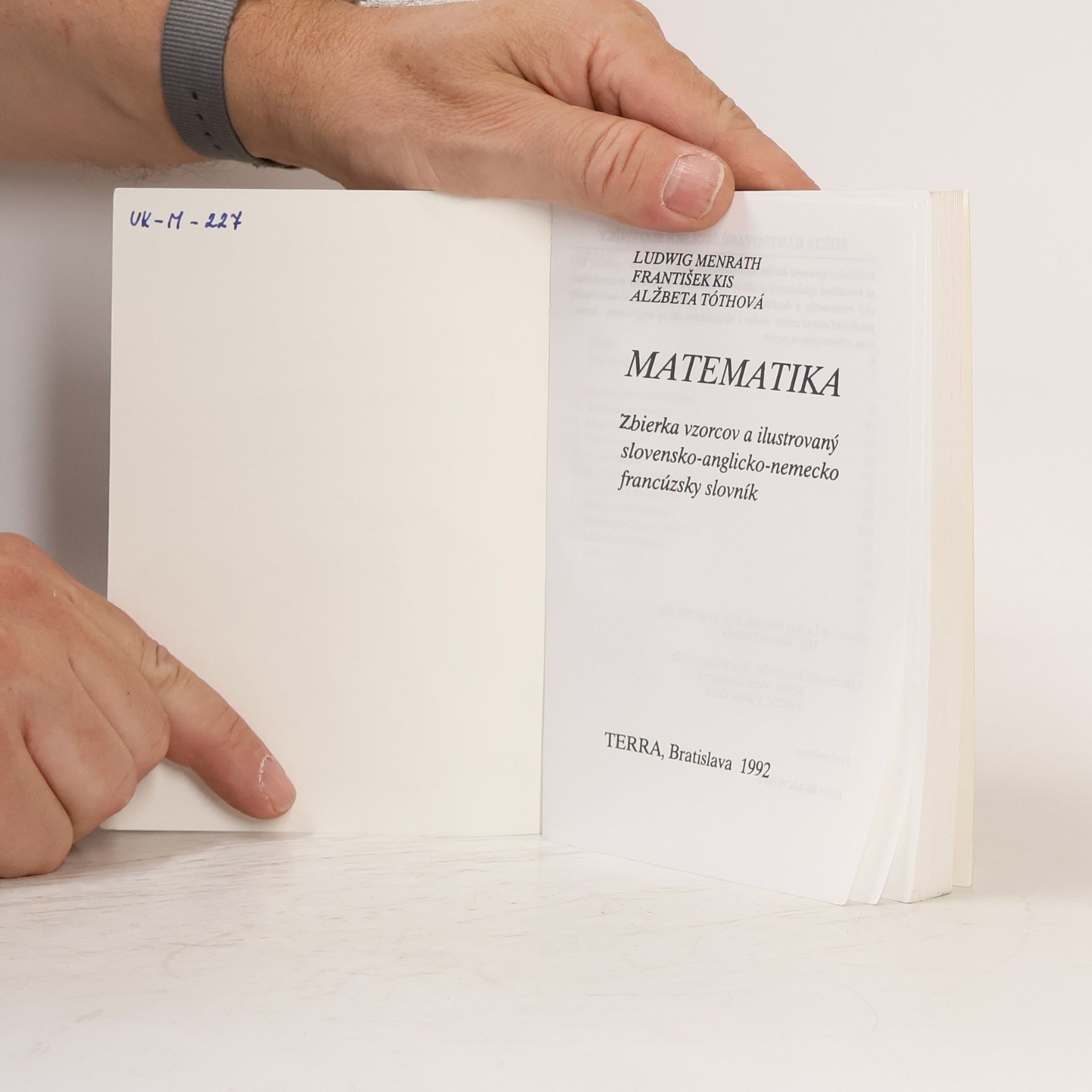 Ludwig Menrath Matematika