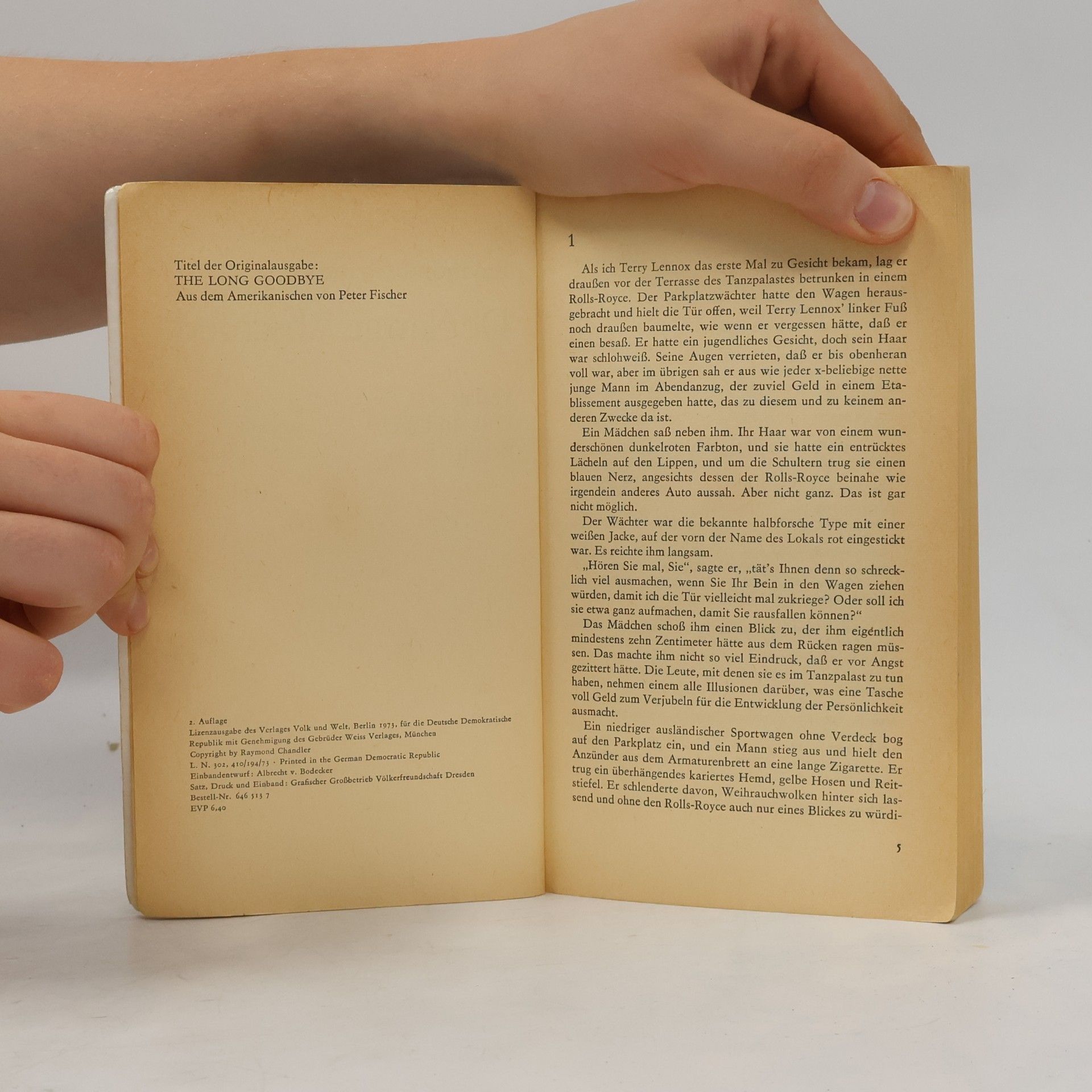 Raymond Chandler Der lange Abschied