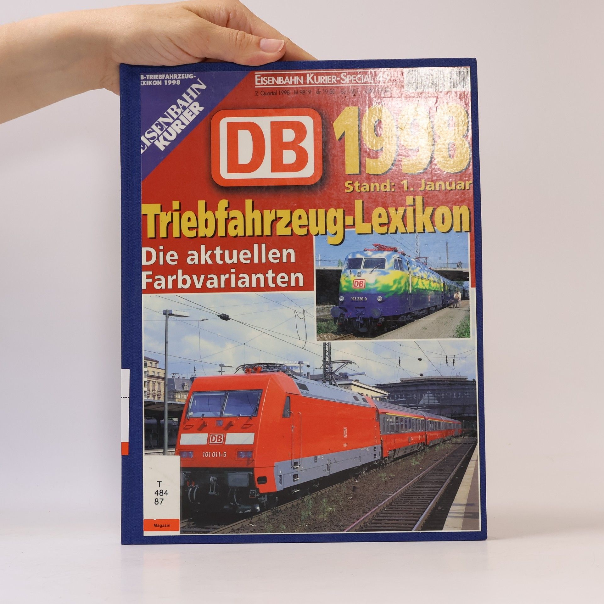 Ek-Verlag GmbH Die DB vor 25 Jahren - 1998 Ausgabe West