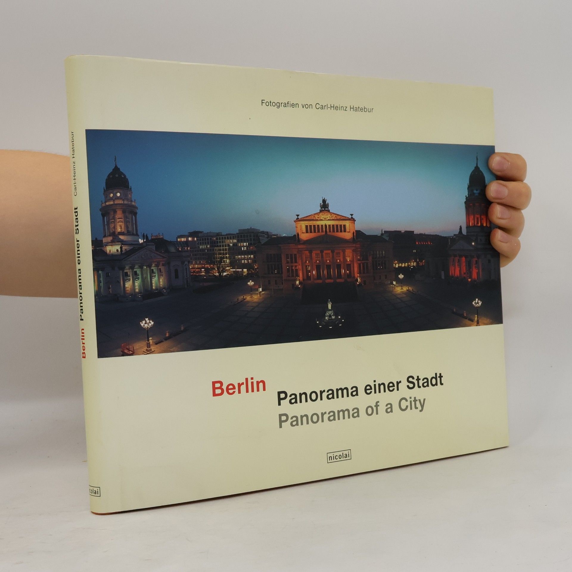 Carl Heinz Hatebur Berlin, Panorama einer Stadt, panorama of a city