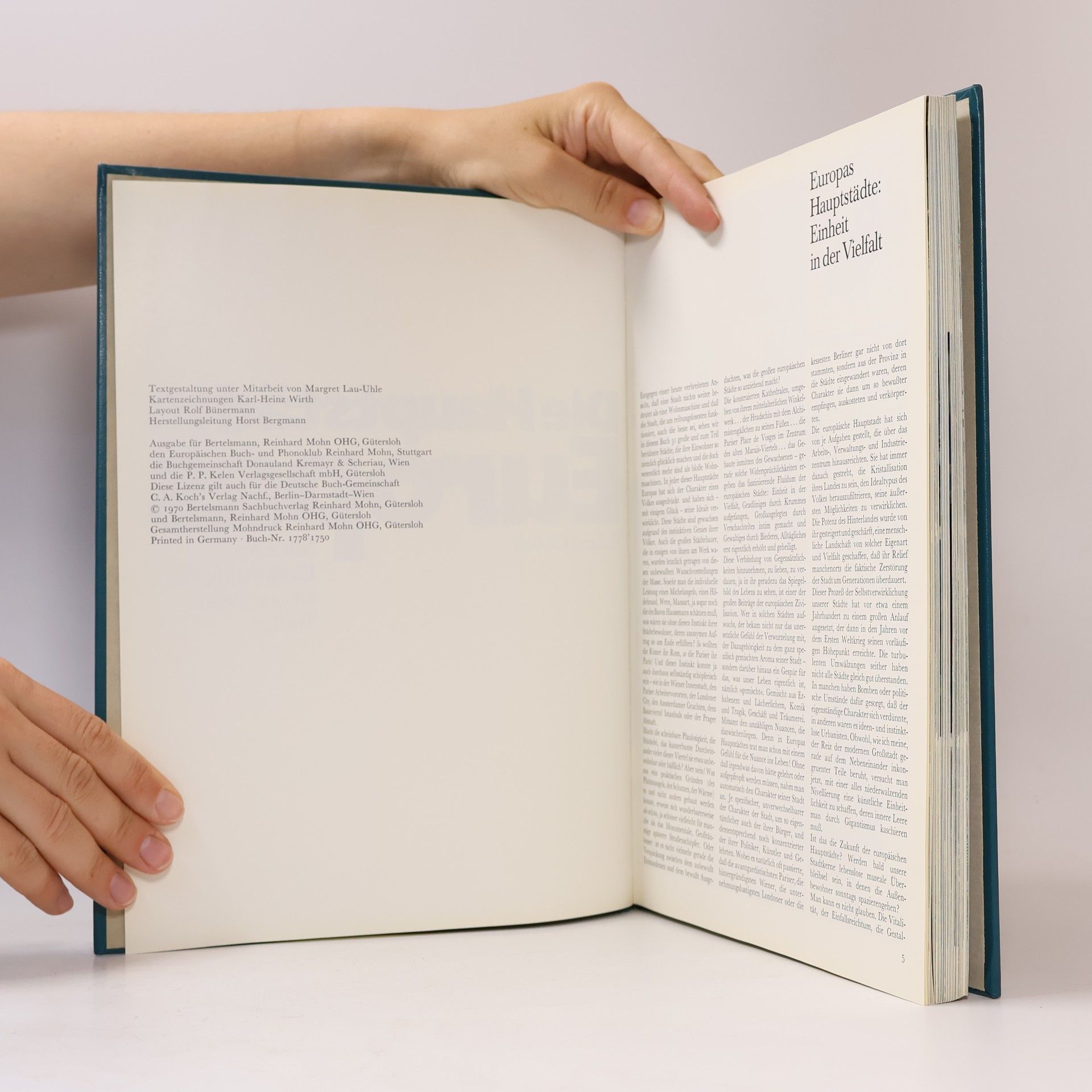 Various authors Die Hauptstädte Europas