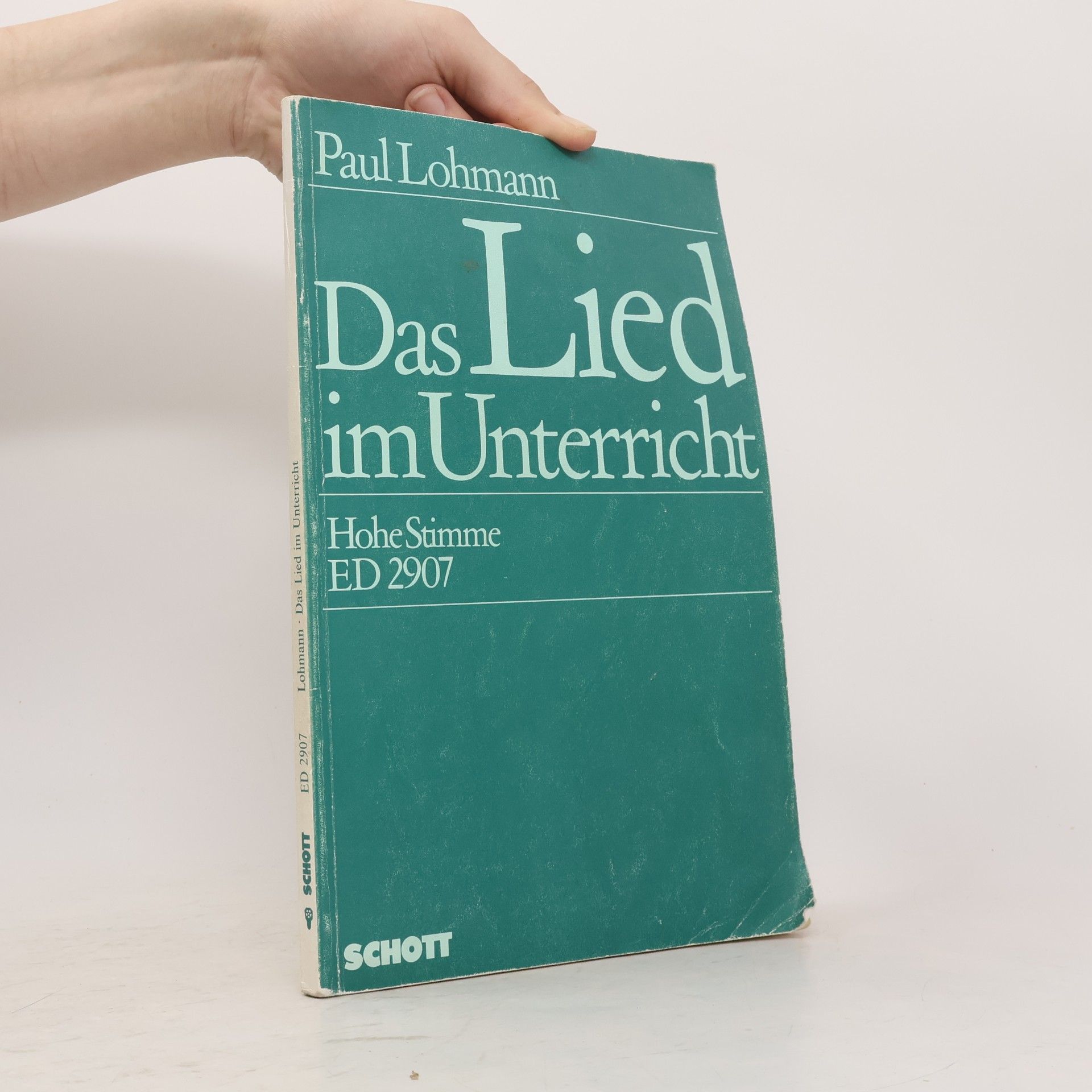 Paul Lohmann Das lied im Unterricht