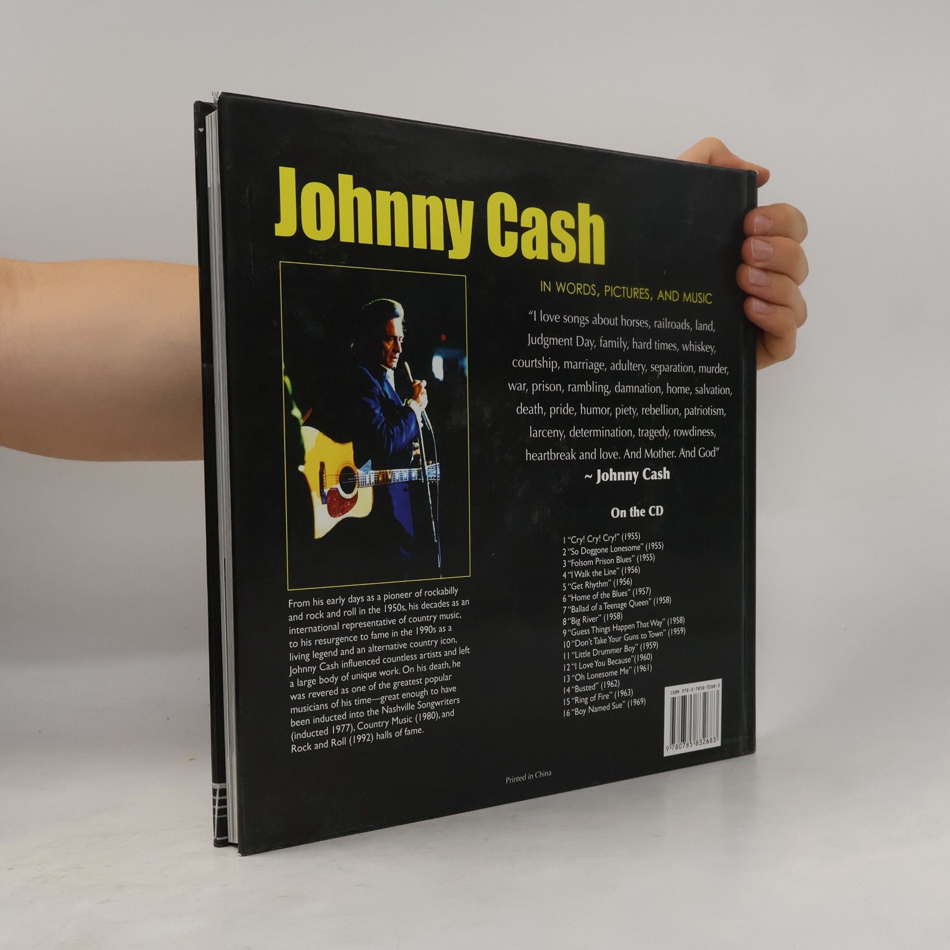 Michael Heatley Johnny Cash in Words, Pictures, and Music