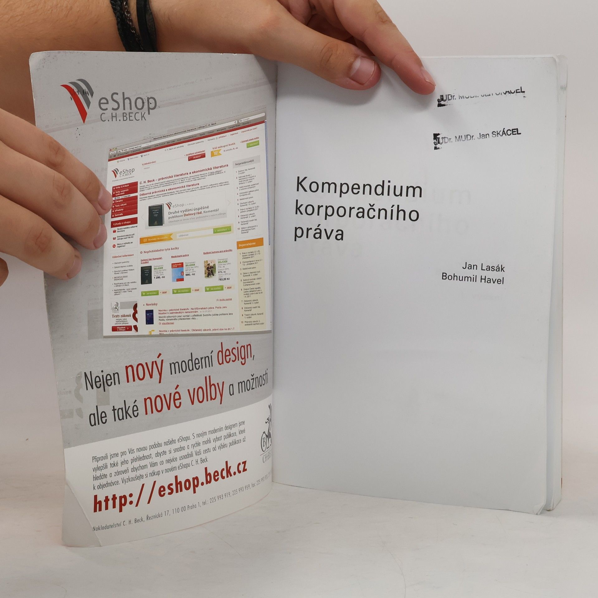 Jan Lasák Kompendium korporačního práva