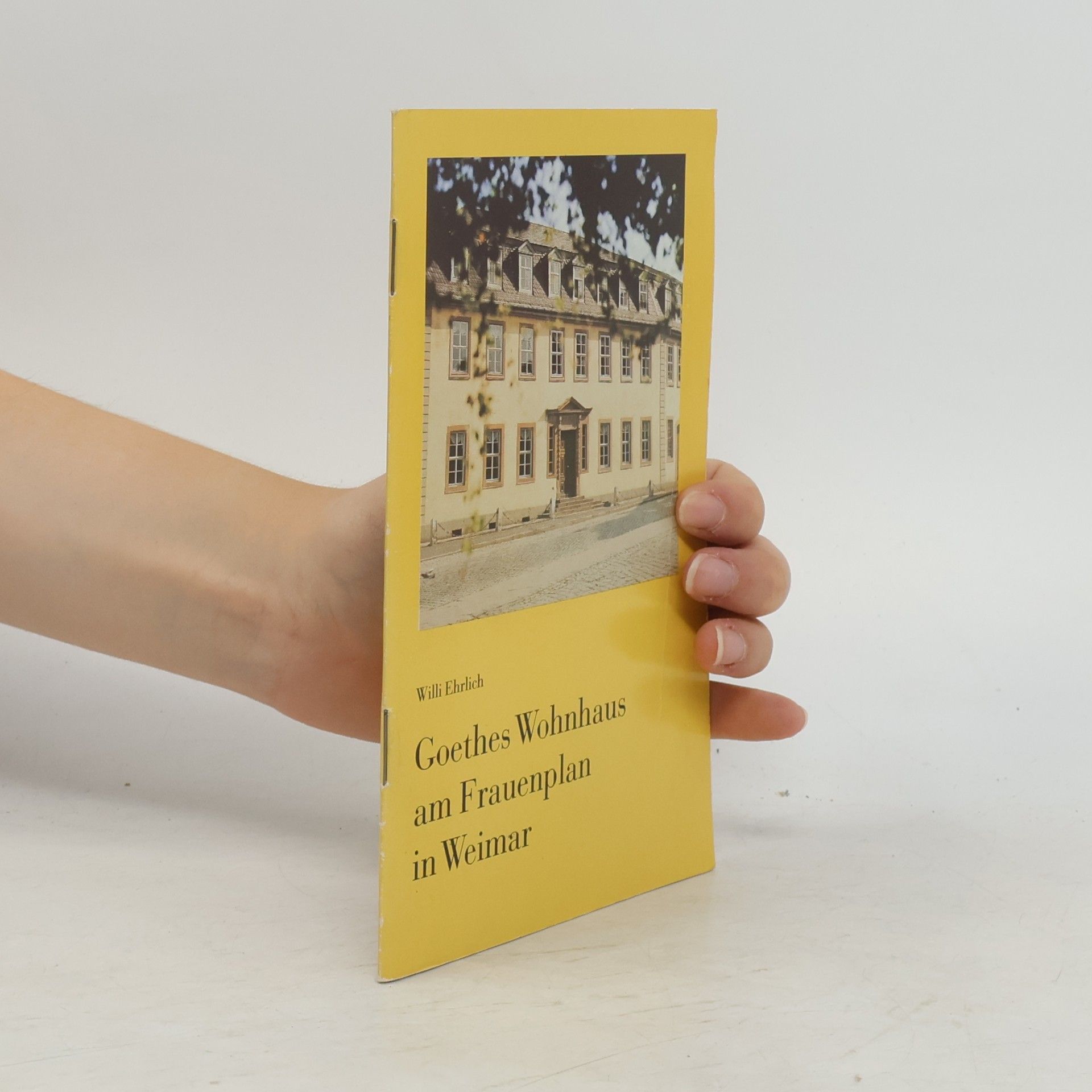 Willi Ehrlich Goethes Wohnhaus am Frauenplan in Weimar