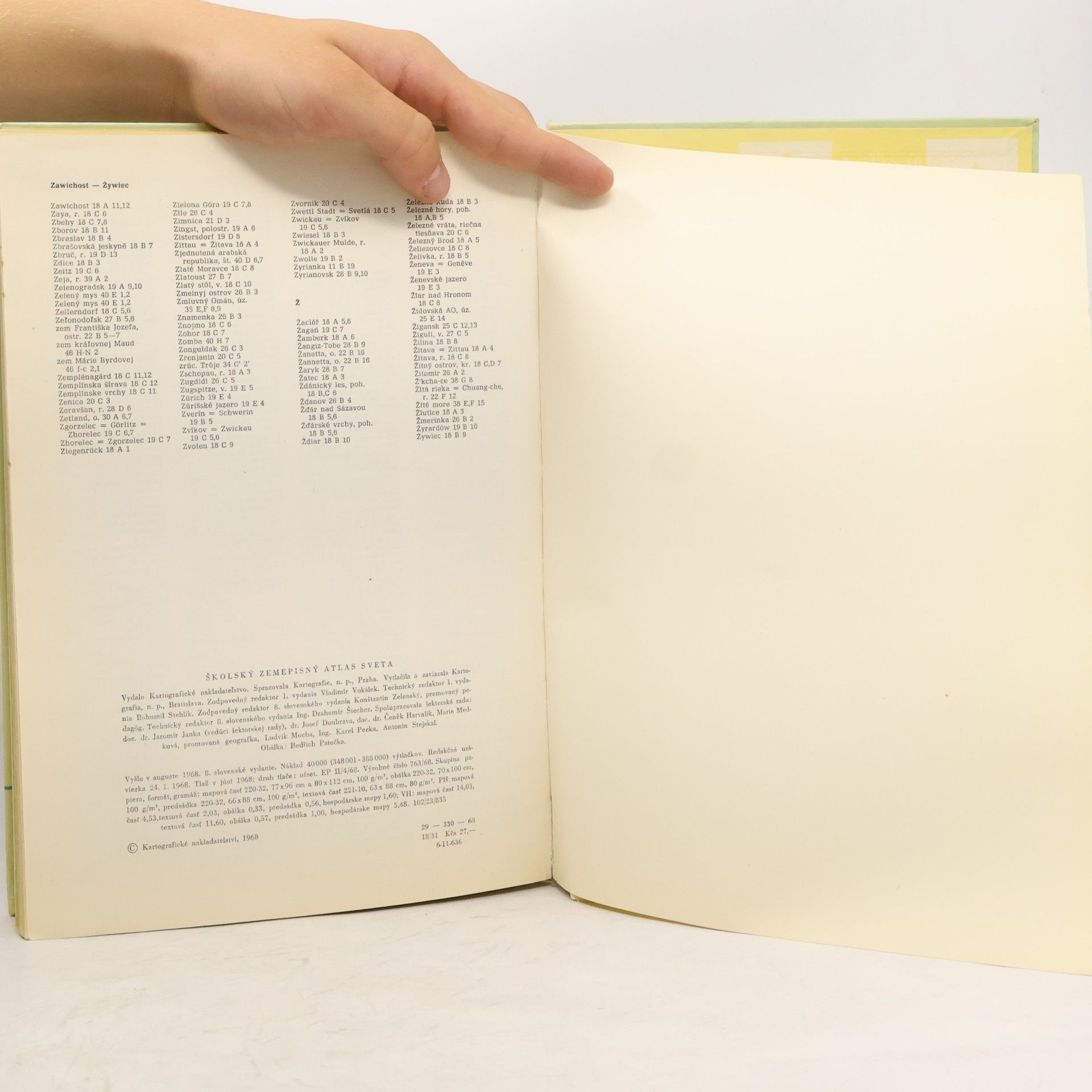 Auteurscollectief Školský zemepisný atlas sveta