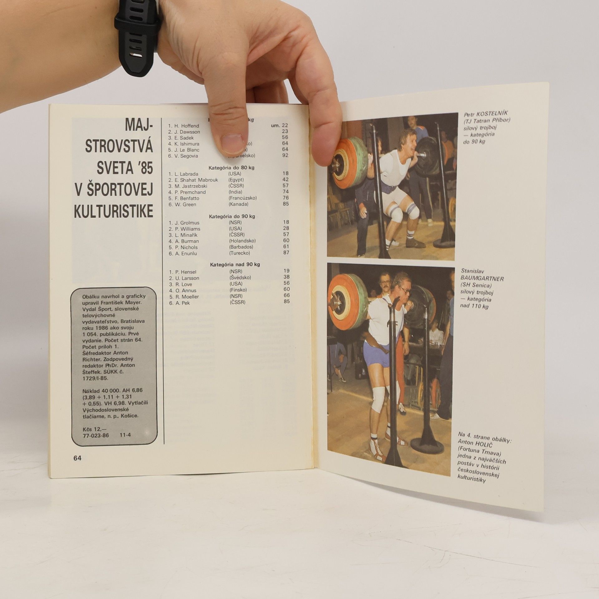 Autores varios Kulturistika 1985