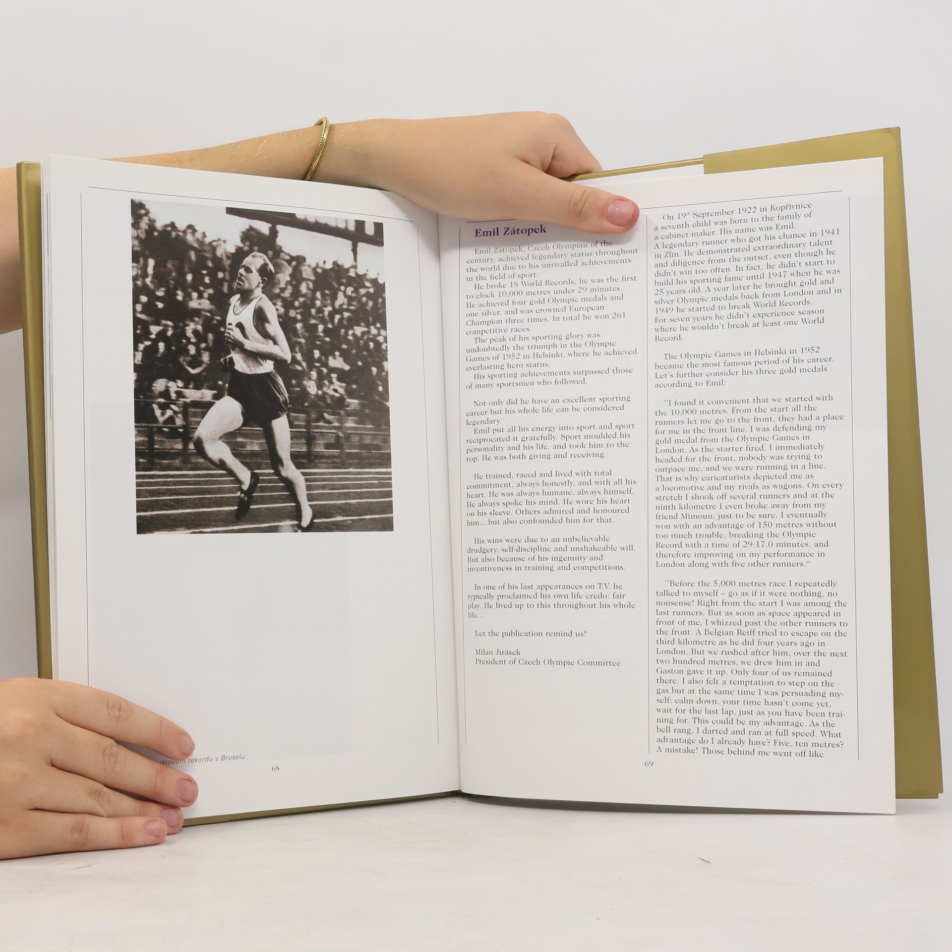 František Macák Emil Zátopek. Olympijská legenda
