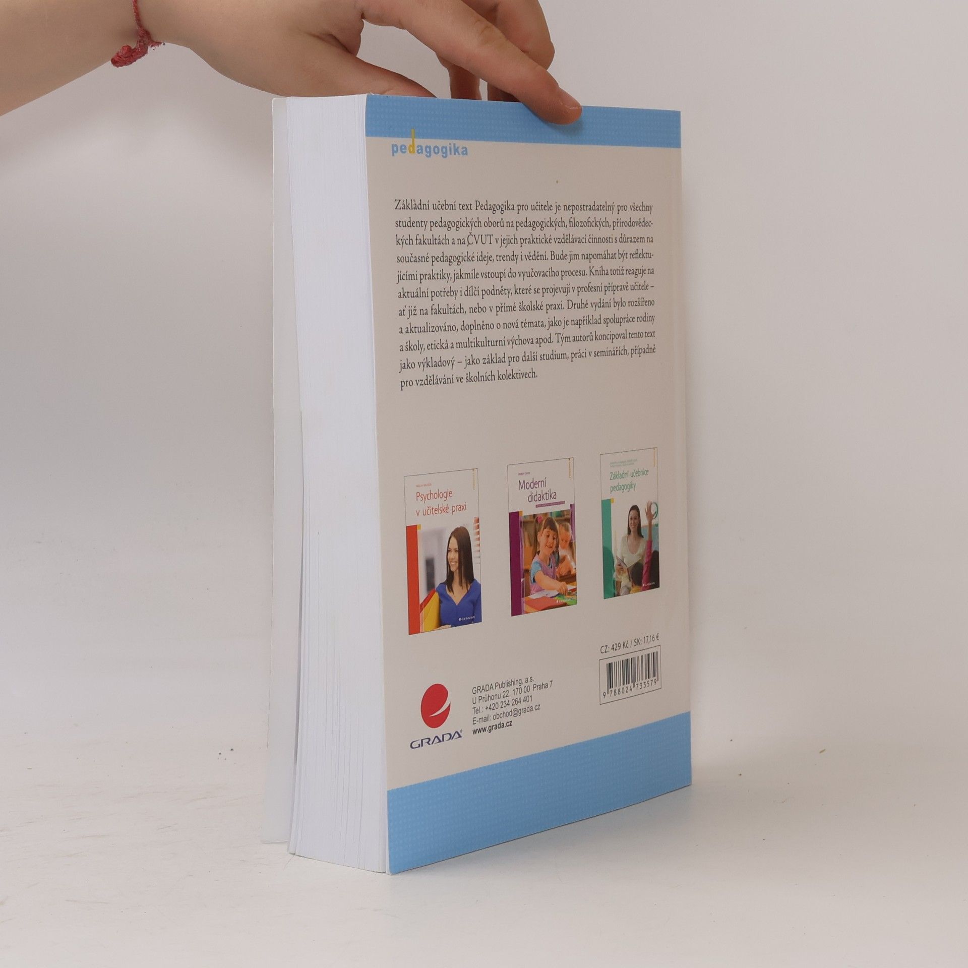 Alena Vališová Pedagogika pro učitele