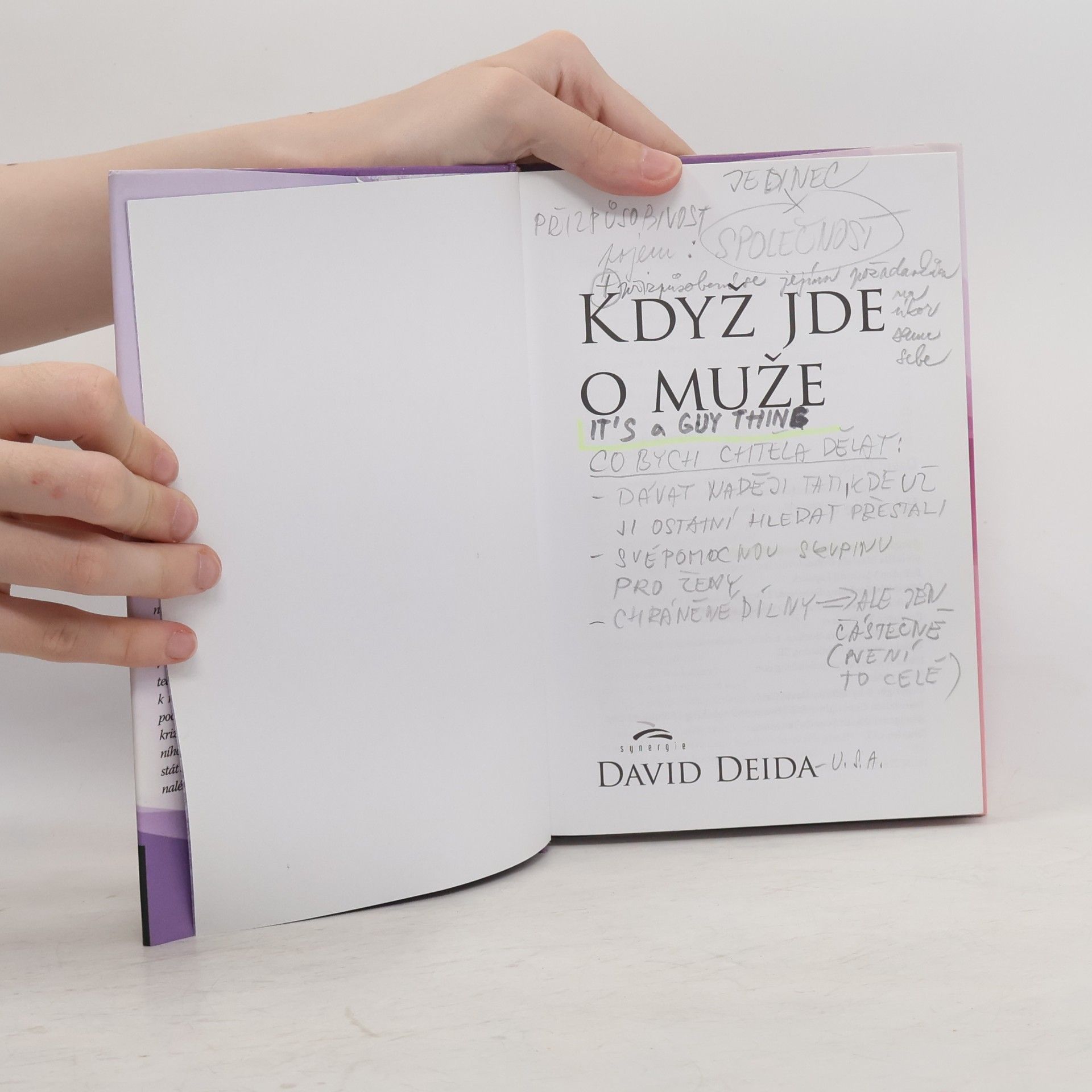 David Deida Když jde o muže