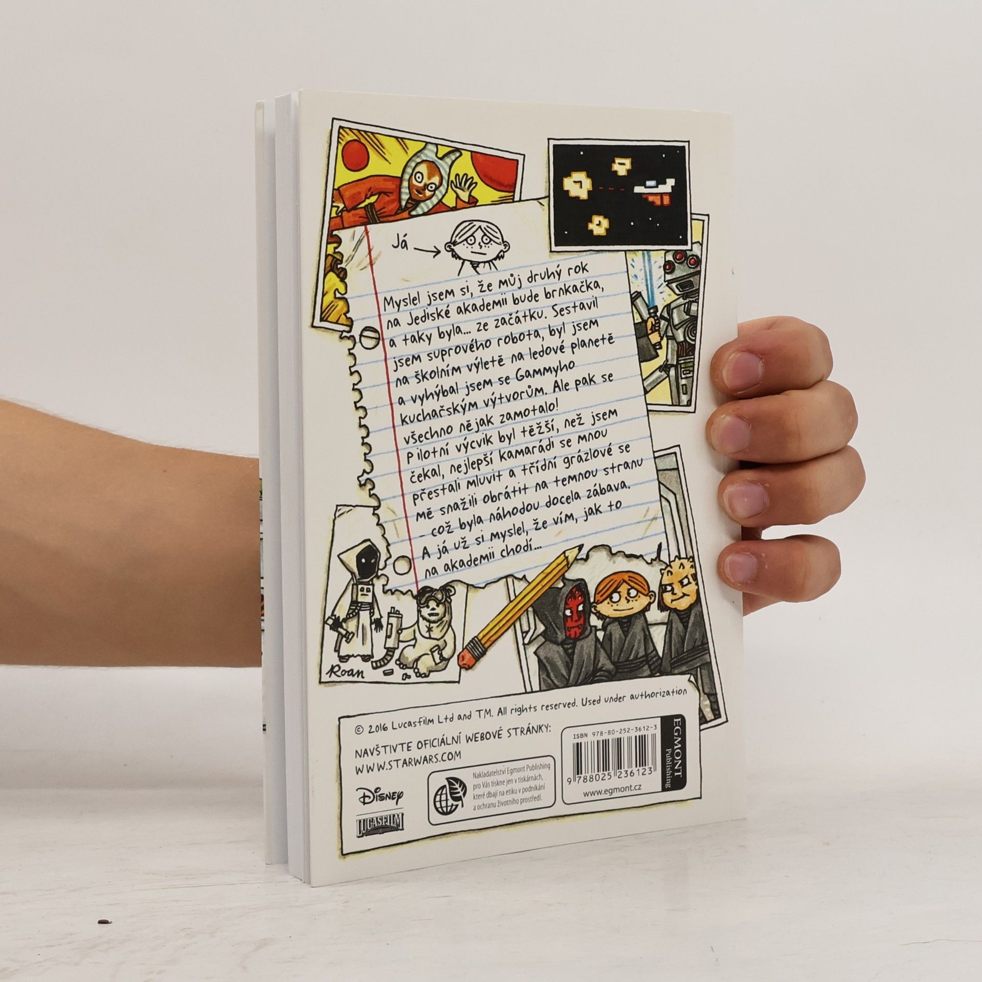 Jeffrey Brown Jediská (džedajská) akademie. Návrat Padawana. Star Wars