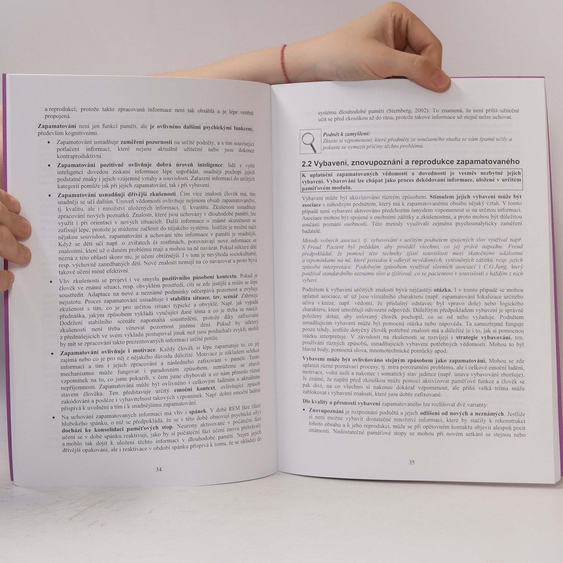 Marie Vágnerová Základy obecné psychologie