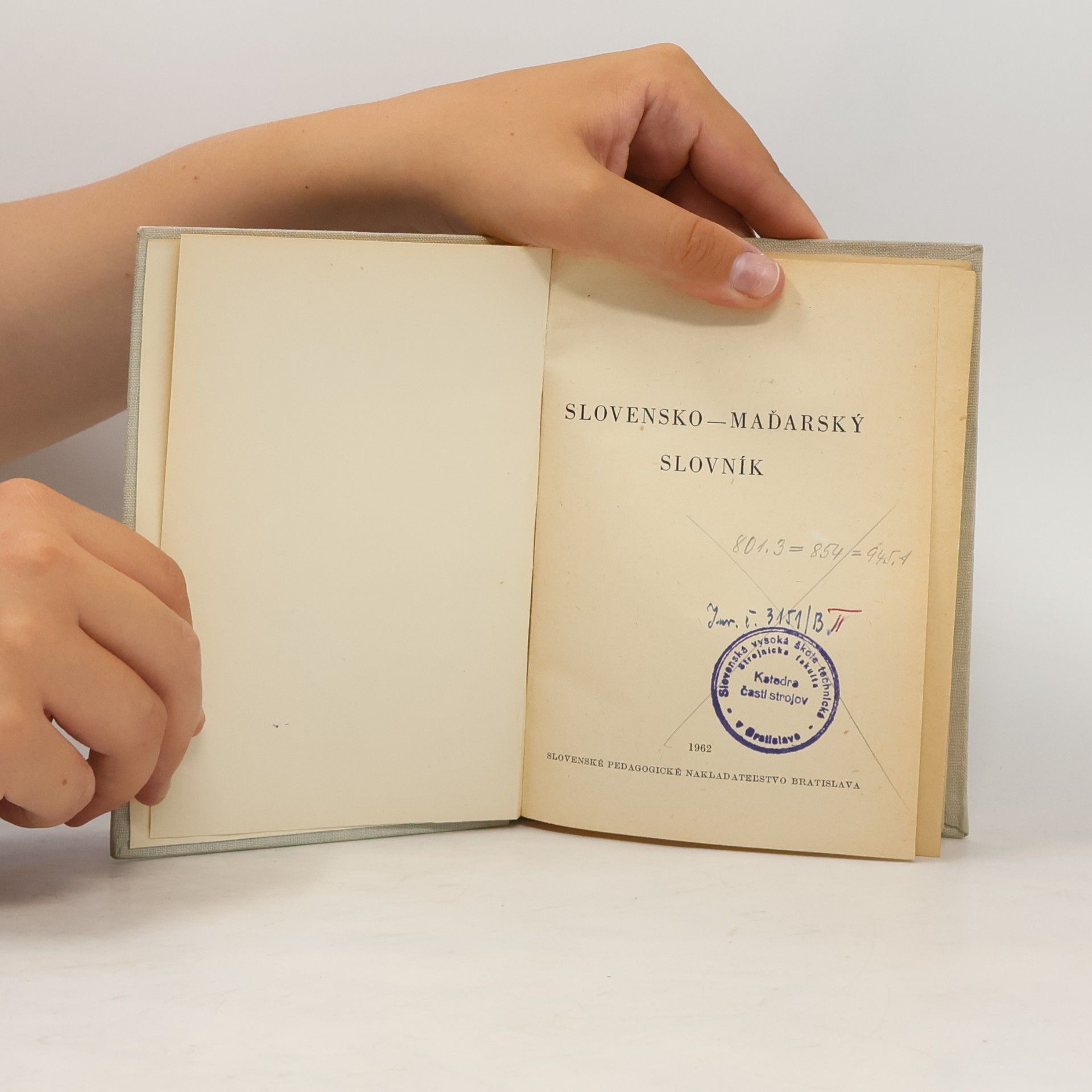 Various authors Slovensko-maďarský slovník