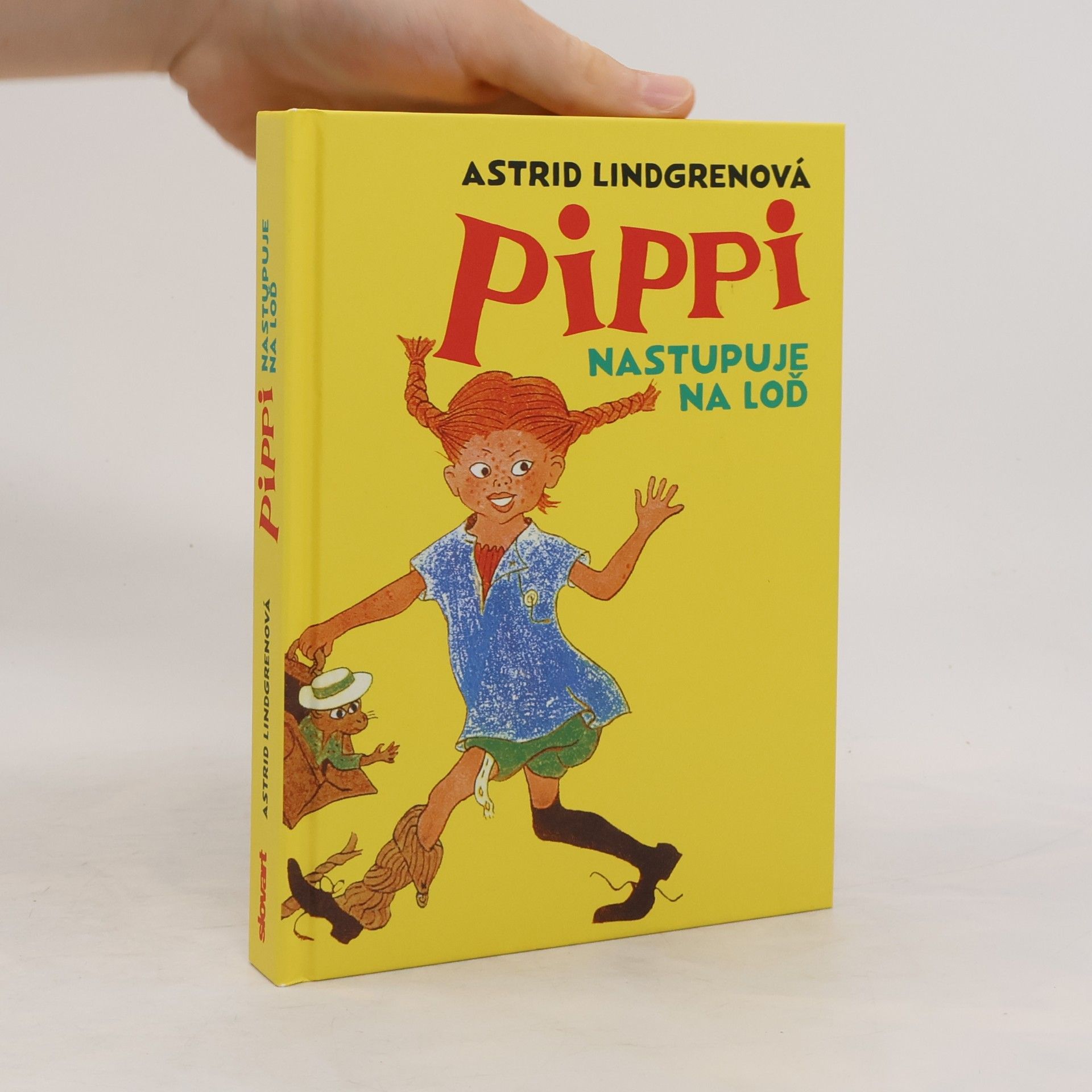 Astrid Lindgren Pippi nastupuje na ľoď