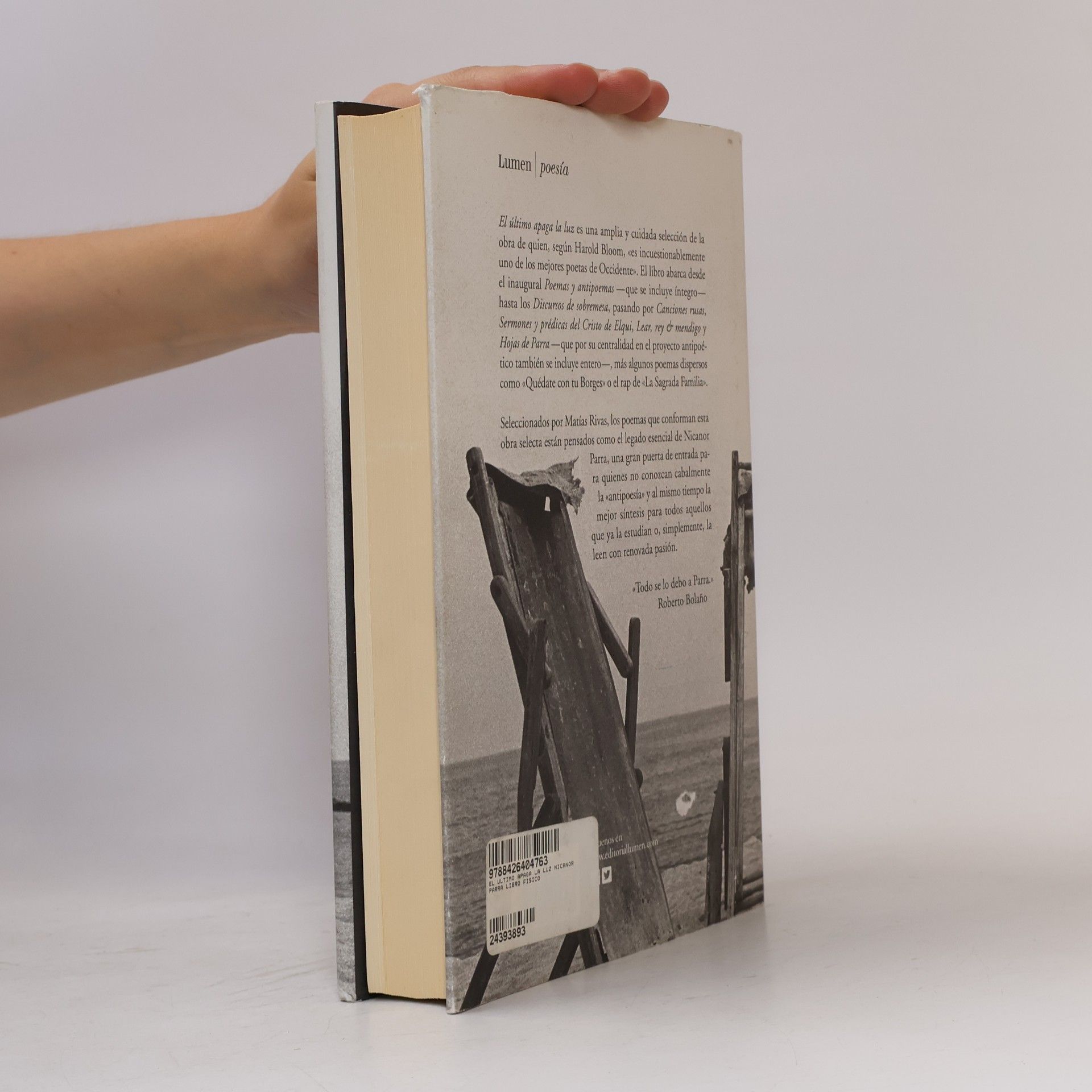 Nicanor Parra El último apaga la luz / The Last One Out Shuts the Lights: Obra selecta