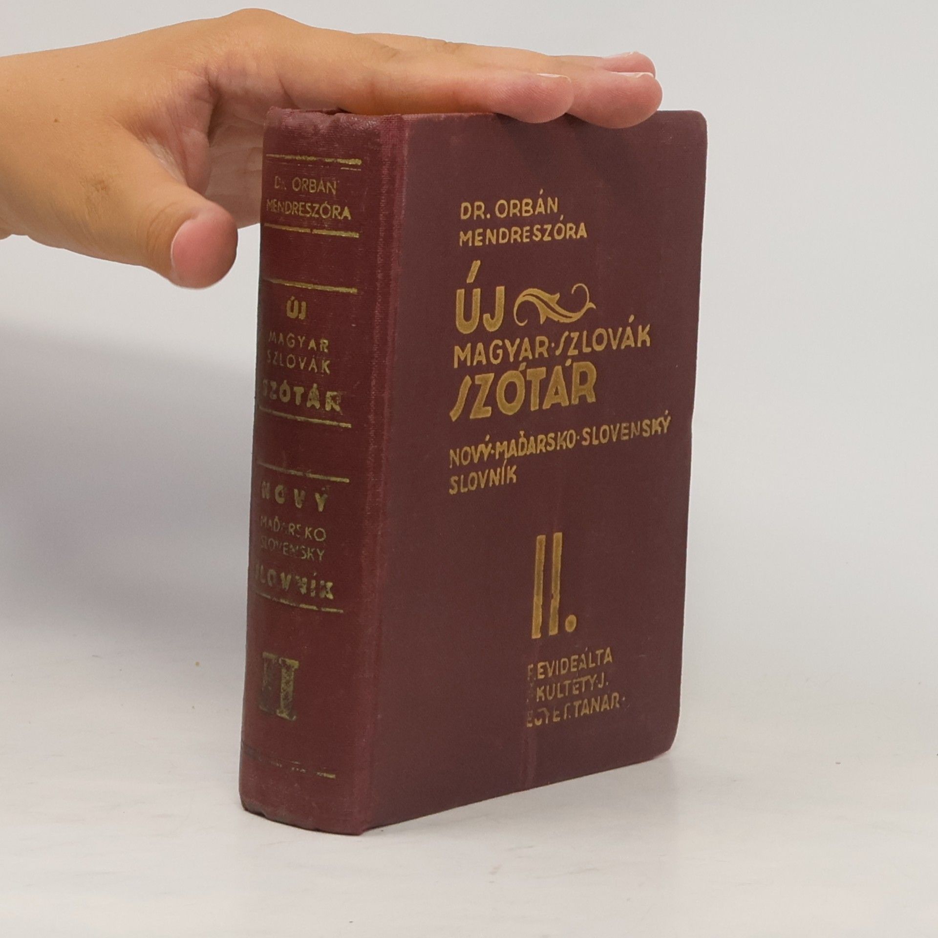 Autorenkollektiv Nový slovensko-maďarský slovník. Új szlovák-magyar szótár II.