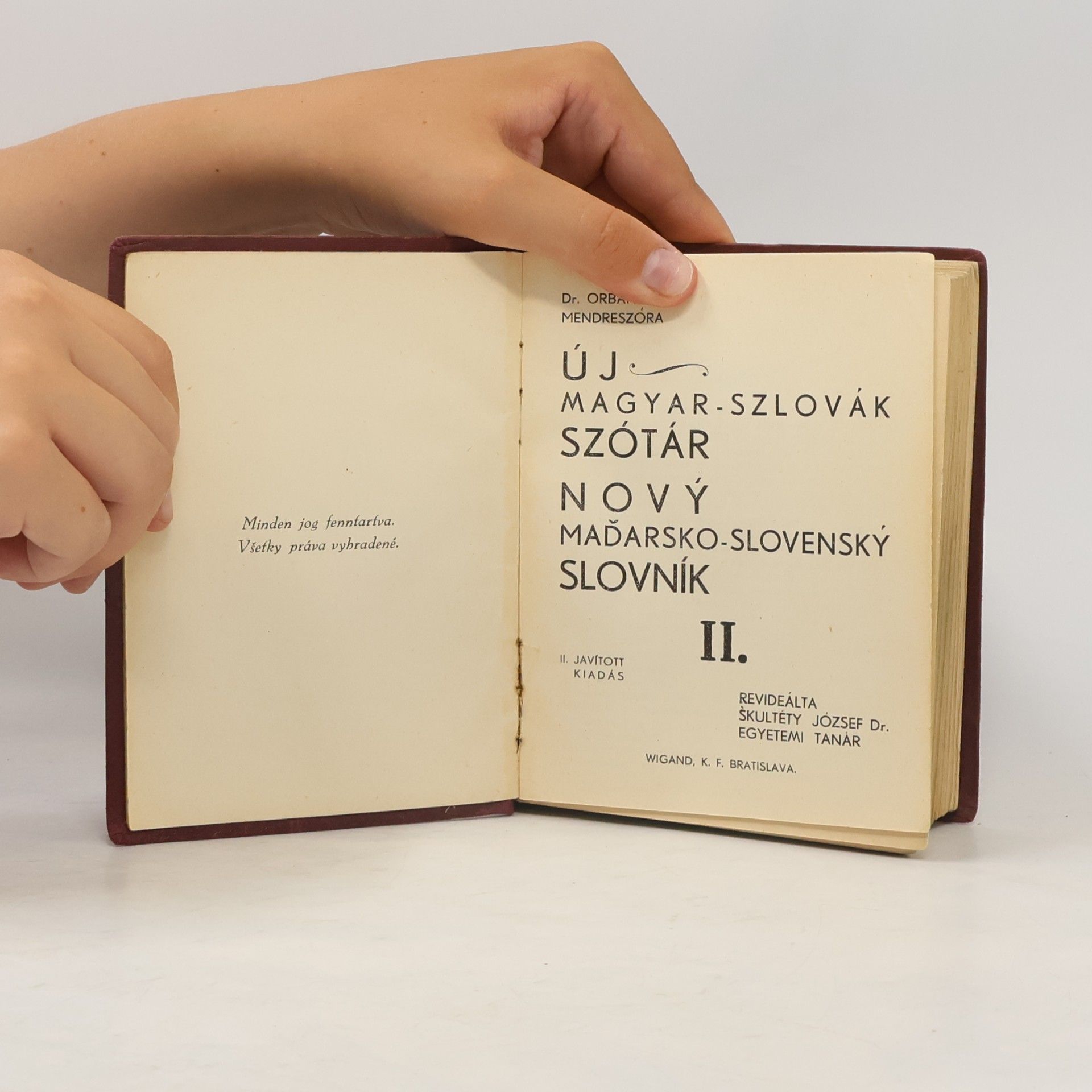 Autorenkollektiv Nový slovensko-maďarský slovník. Új szlovák-magyar szótár II.