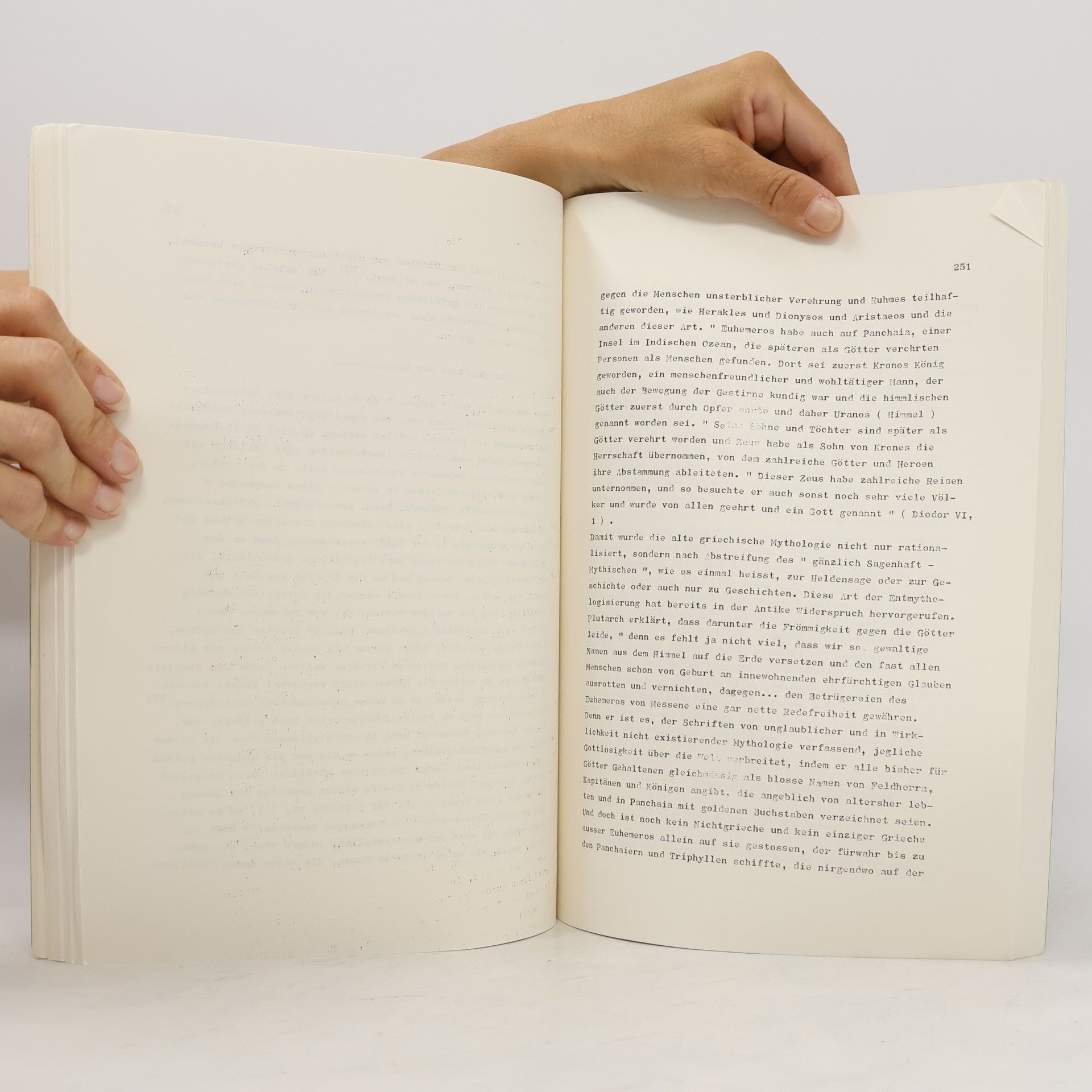 Leopold Lentner Glaube und Mythos im jüdisch-hellenistischen Schriftum II. Teil