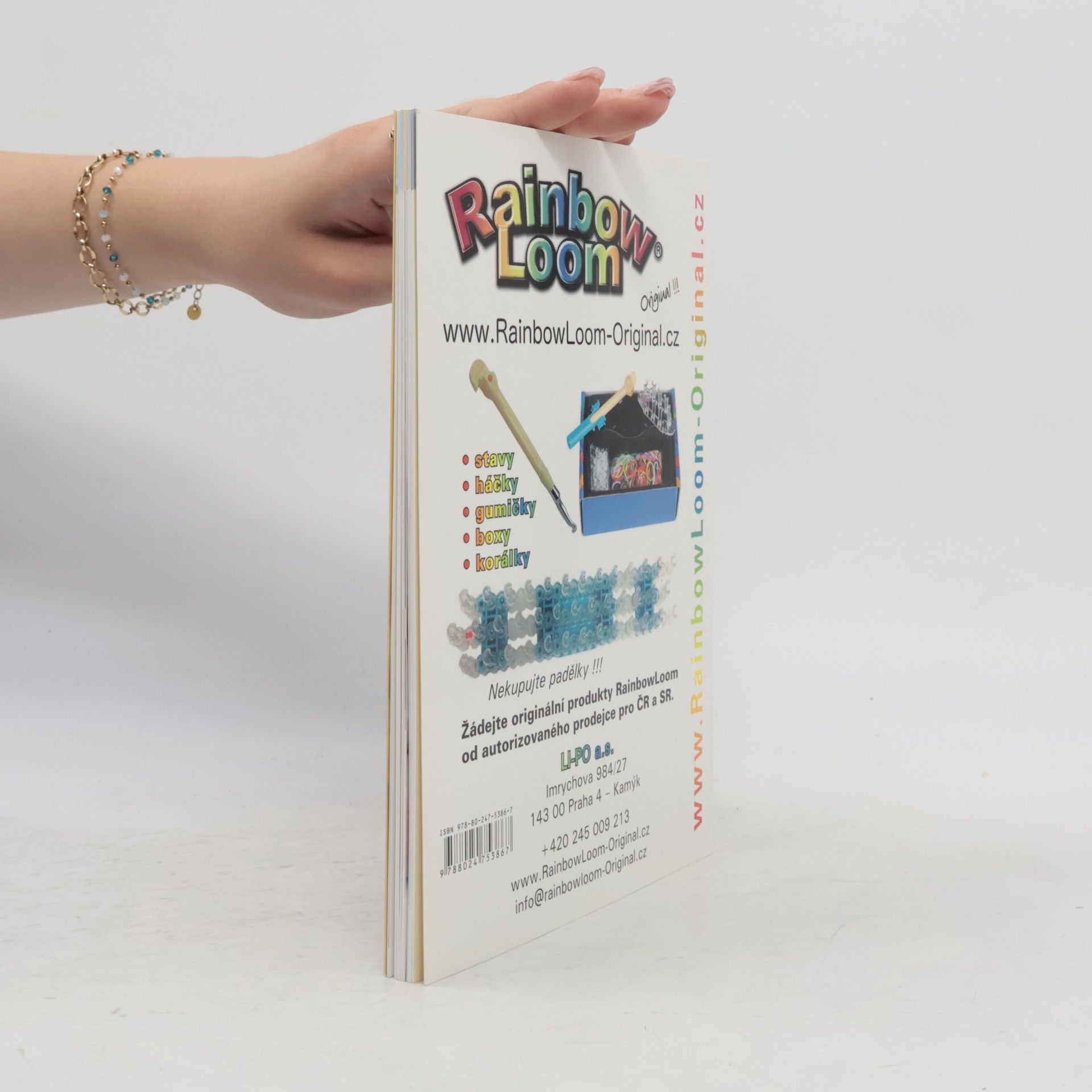 Jarmila Radová Duhové gumičky – Náramky, přívěsky, ozdoby