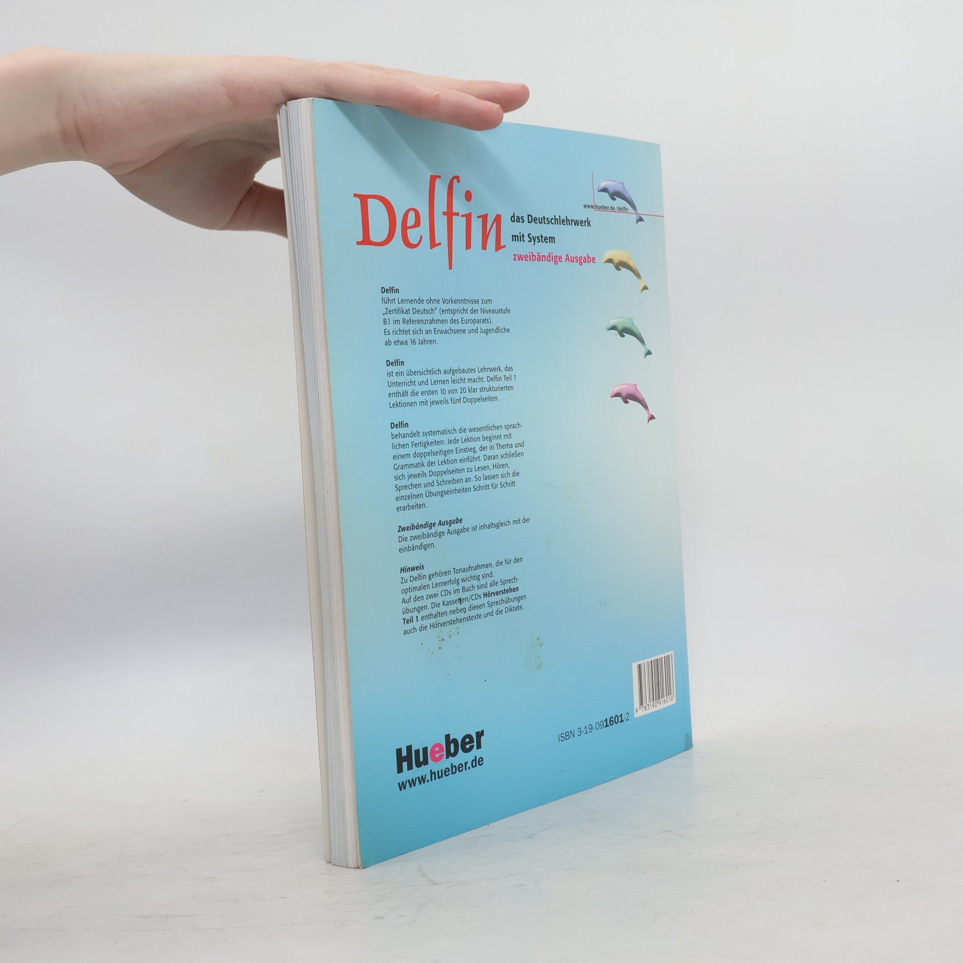 Hartmut Aufderstrasse Delfin Lehrbuch. Teil 1 (Lektionen 1-10)