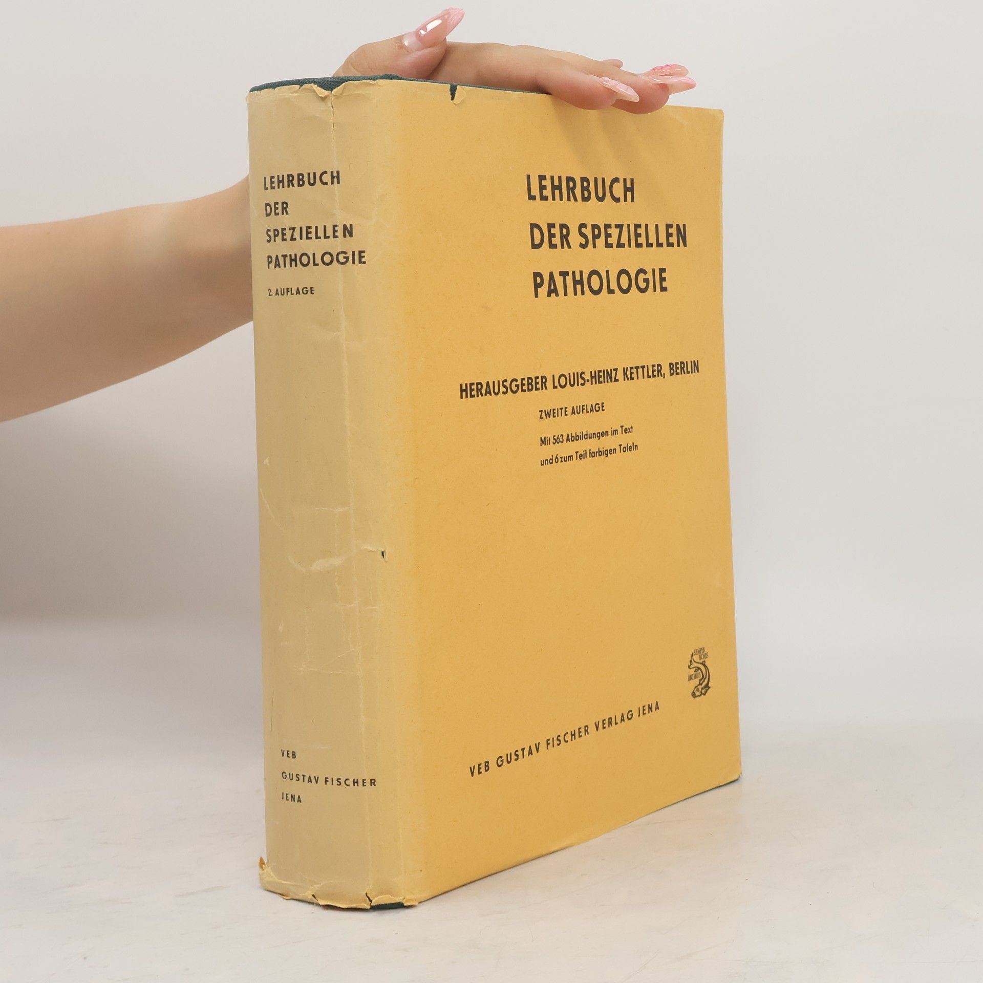 Louis-Heinz Kettler Lehrbuch der speziellen Pathologie