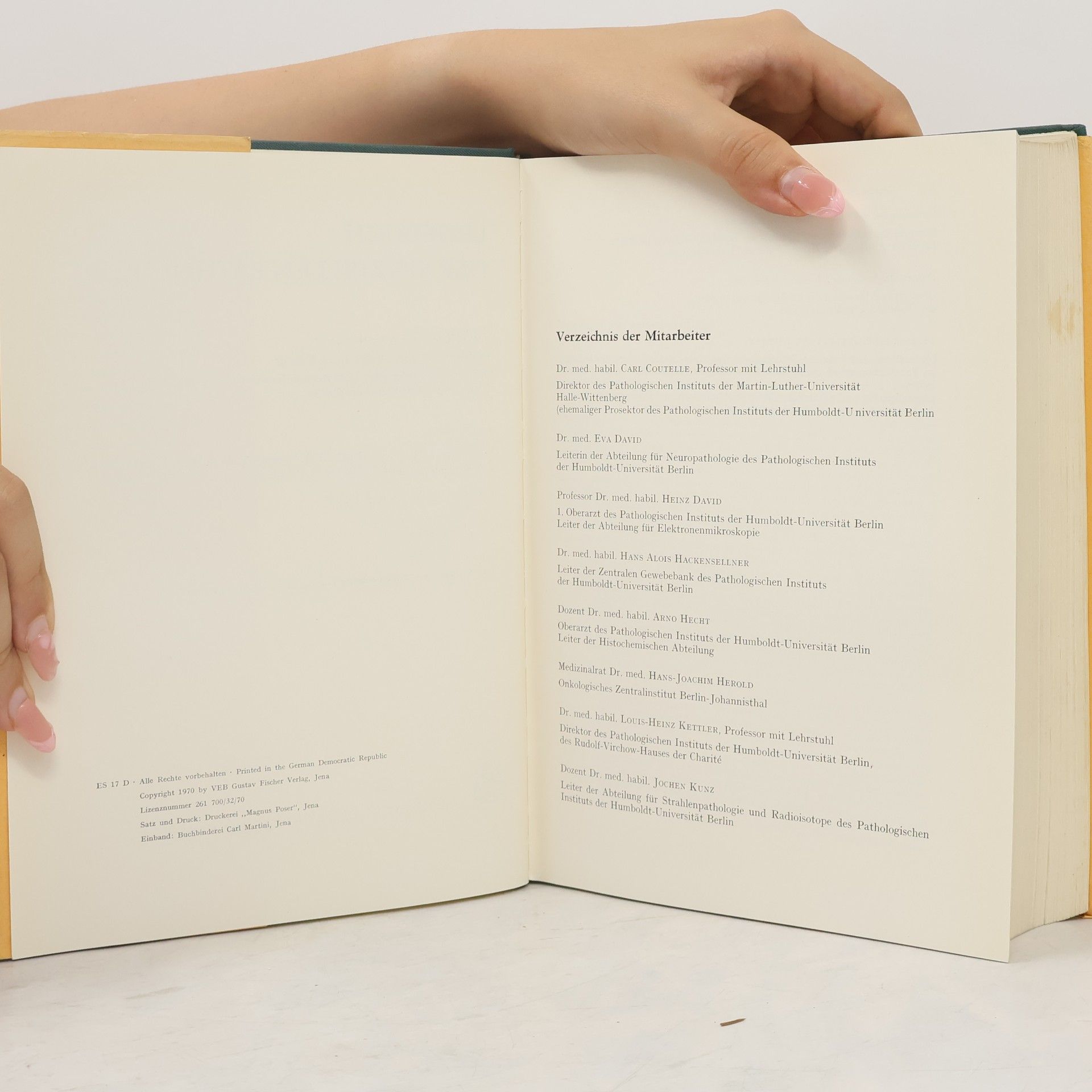 Louis-Heinz Kettler Lehrbuch der speziellen Pathologie