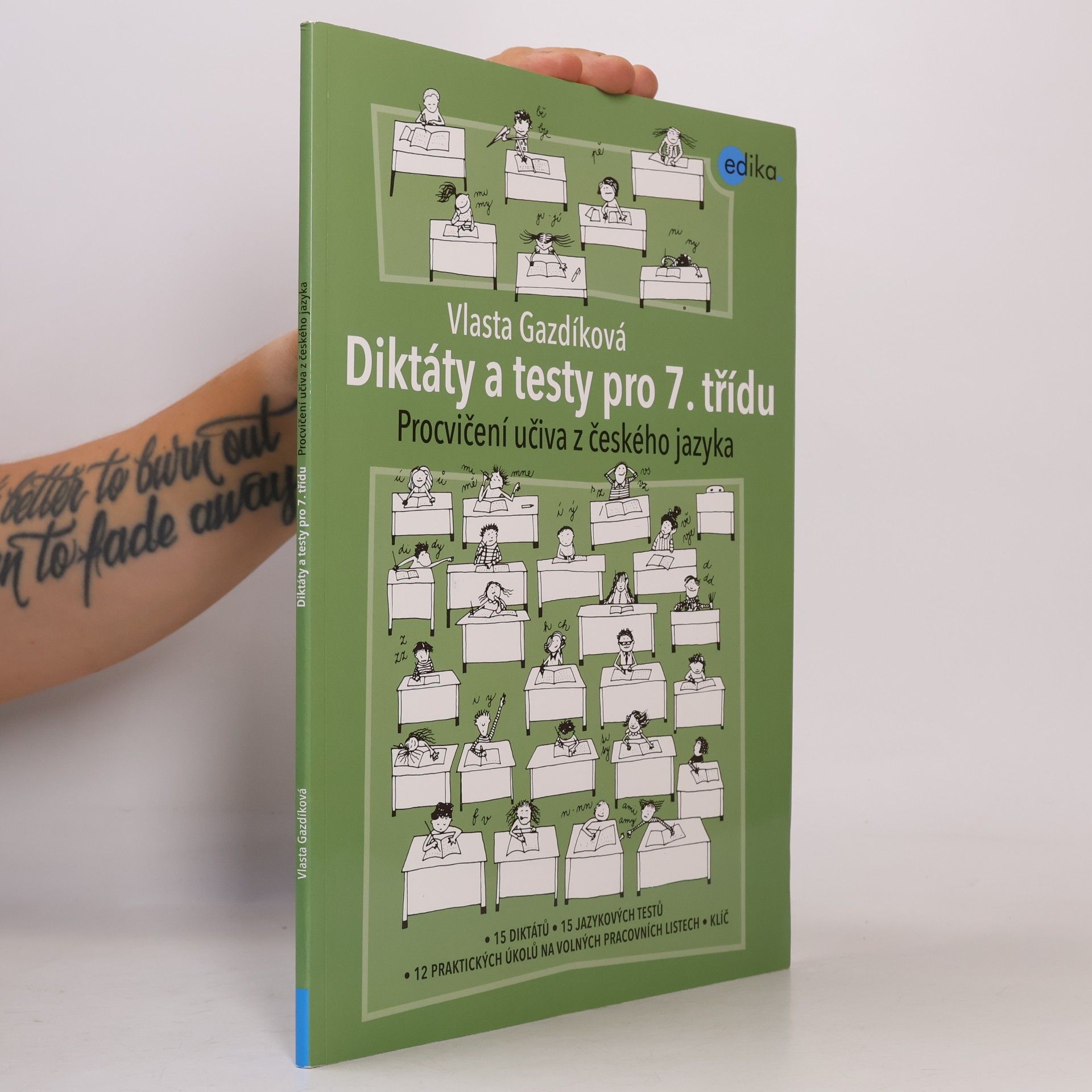 Vlasta Gazdíková Diktáty a testy pro 7. třídu.