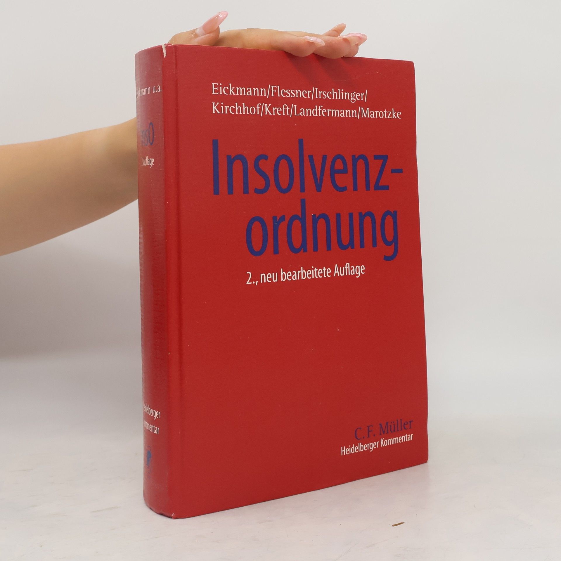 Dieter Eickmann Heidelberger Kommentar zur Insolvenzordnung