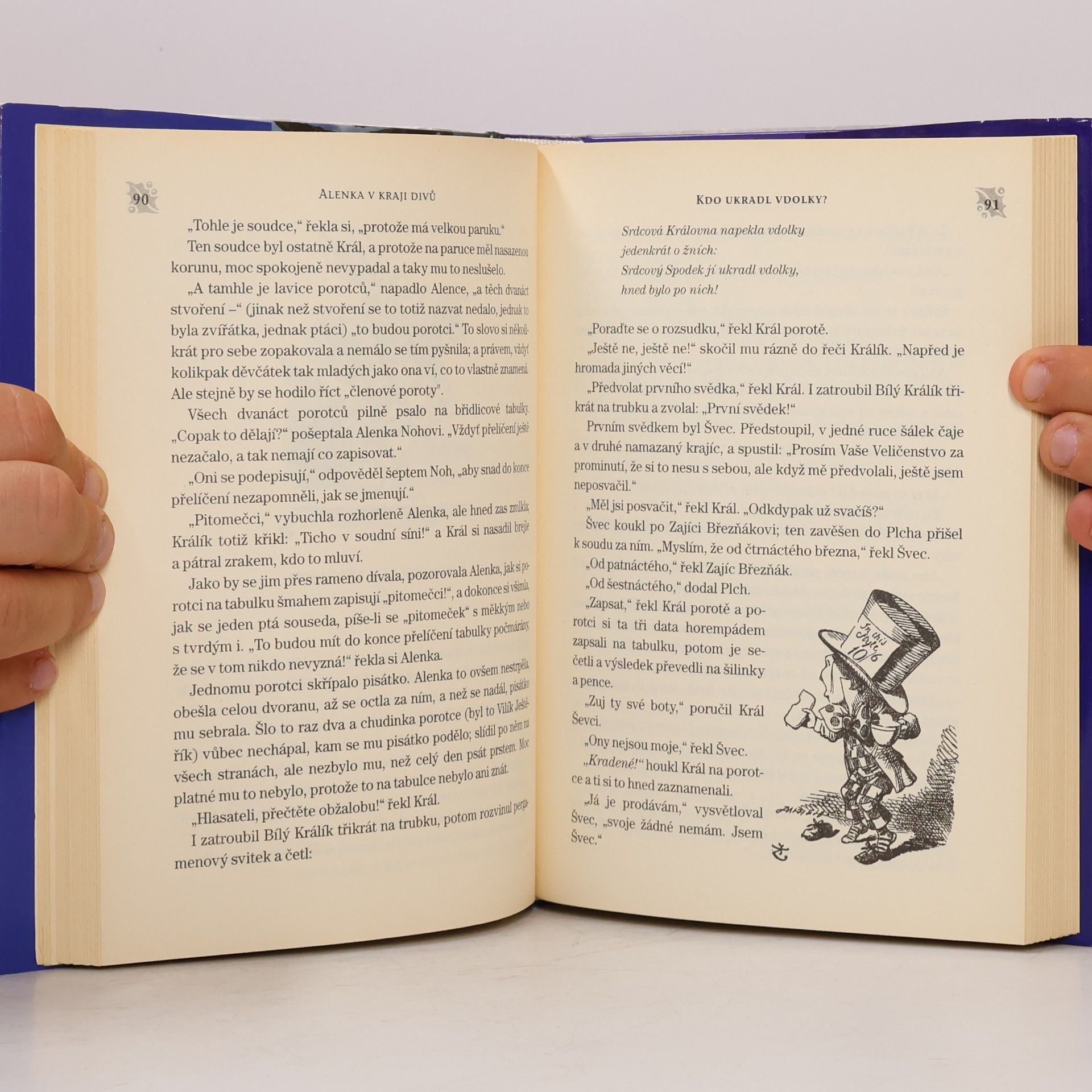 Lewis Carroll Alenka v kraji divů a za zrcadlem