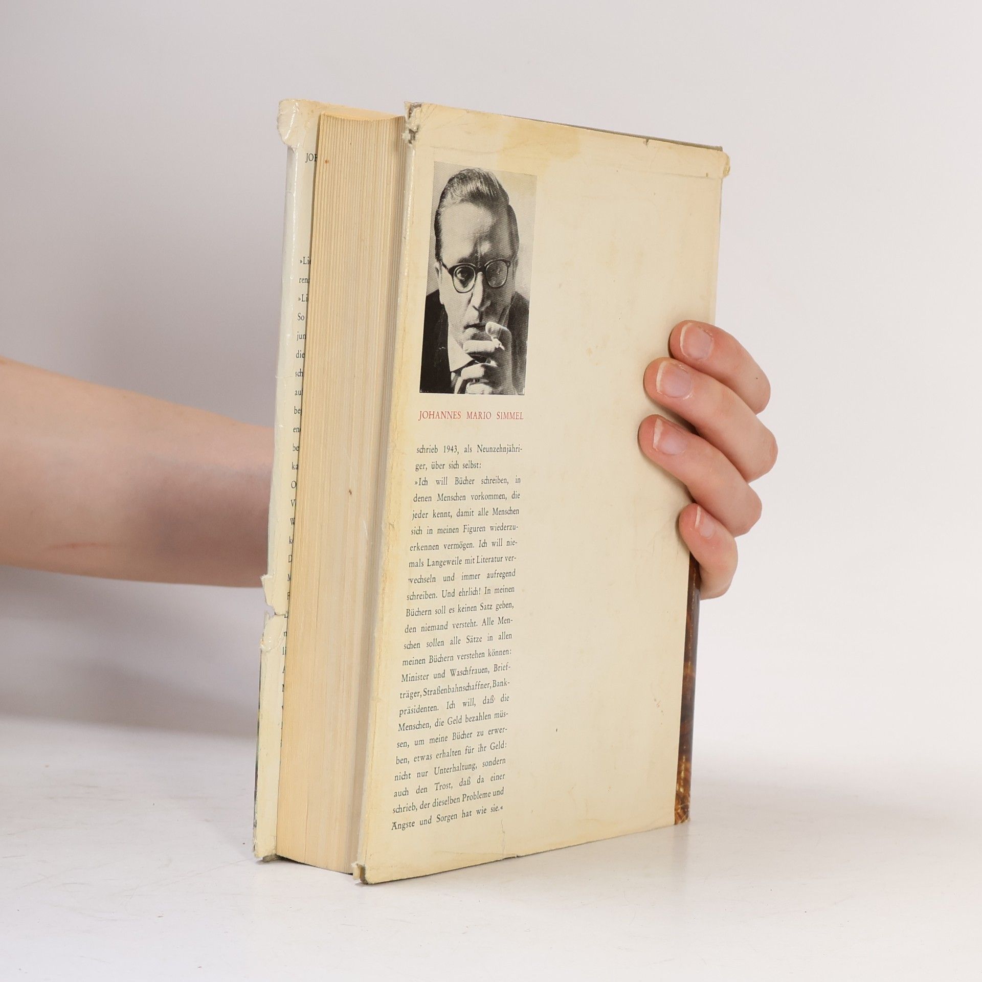 Johannes Mario Simmel Liebe ist nur ein Wort