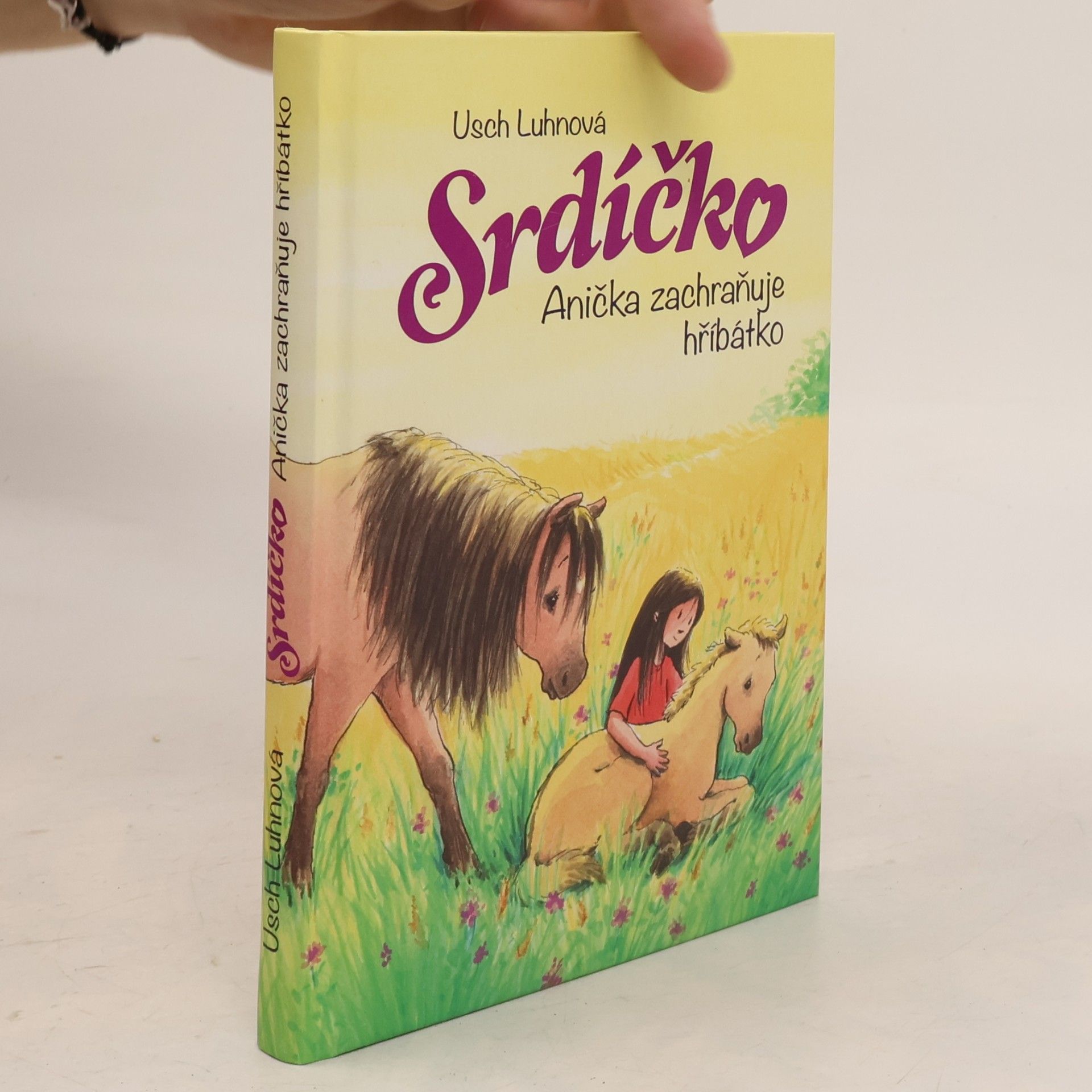 Usch Luhn Srdíčko - Anička zachraňuje hříbátko