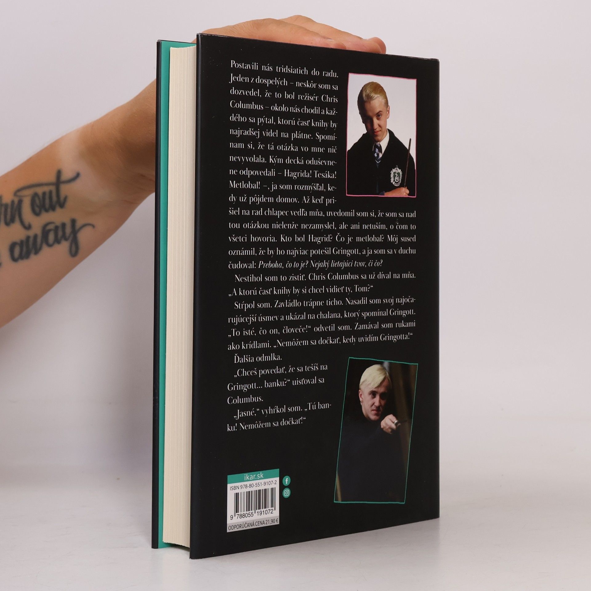 Tom Felton Spoza čarovného prútika