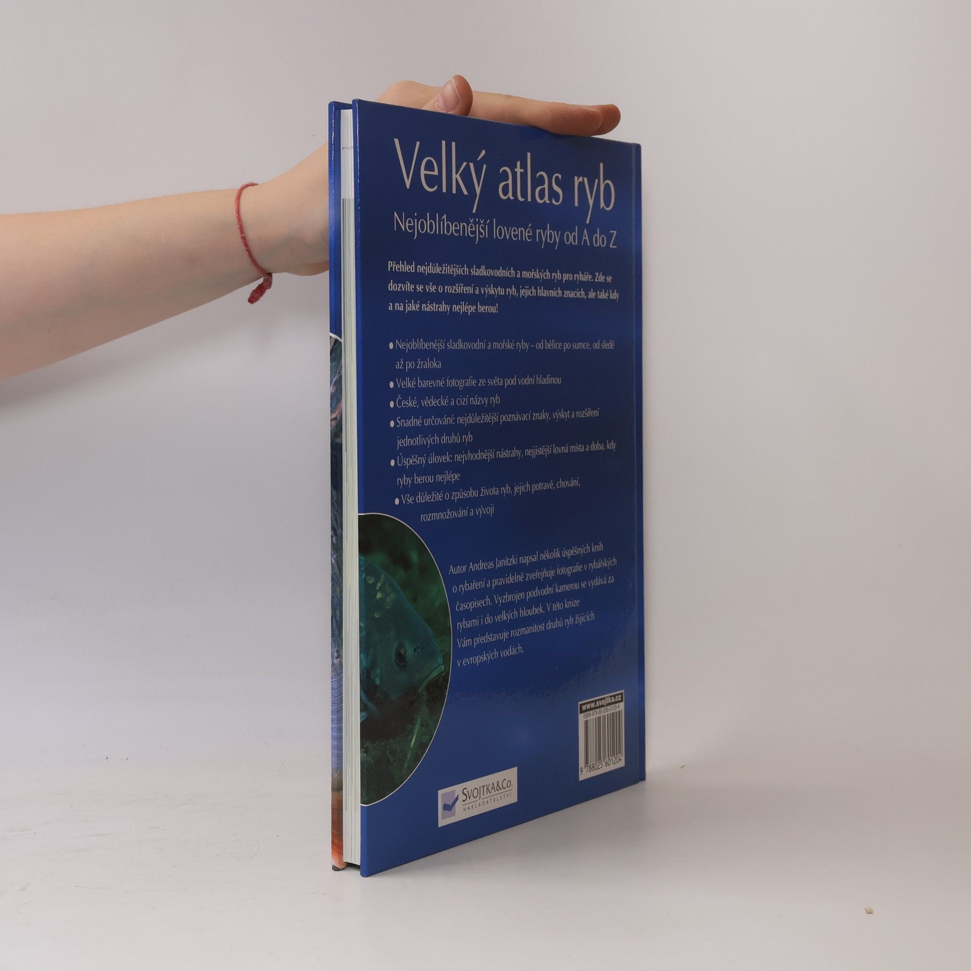 Andreas Janitzki Velký atlas ryb : nejoblíbenější lovené ryby od A do Z
