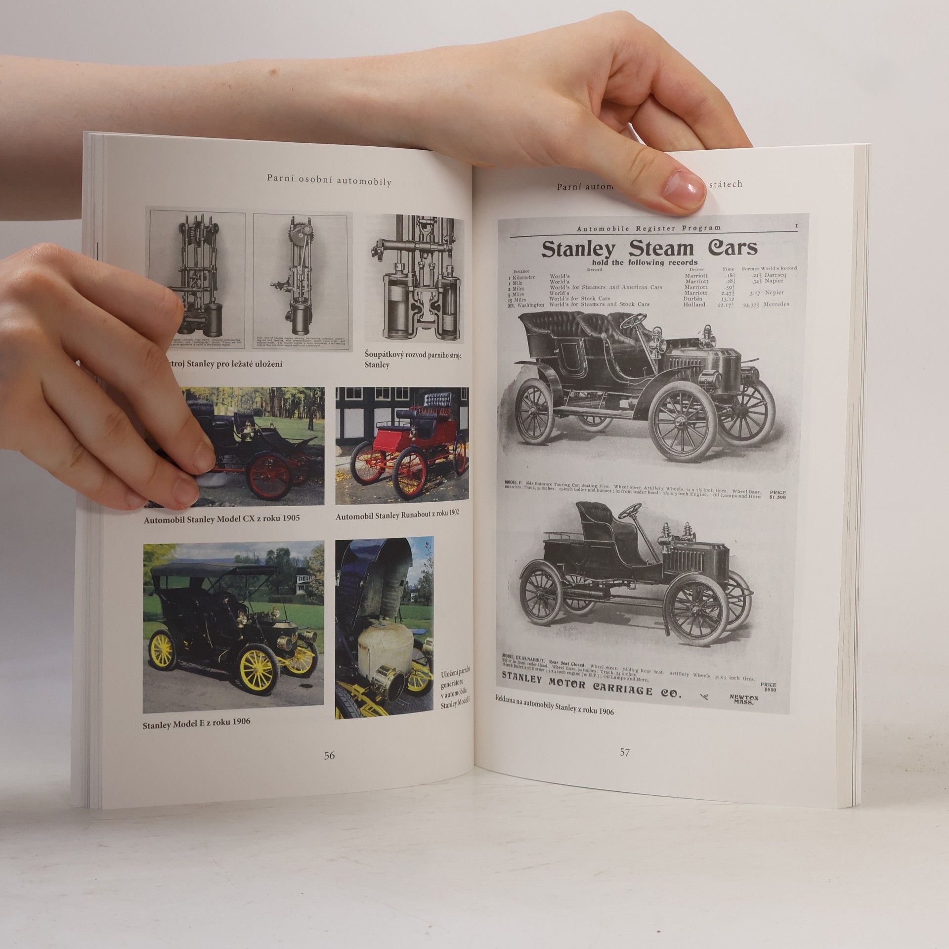 Michael Květoň Parní osobní automobily : historie, technika, konstruktéři