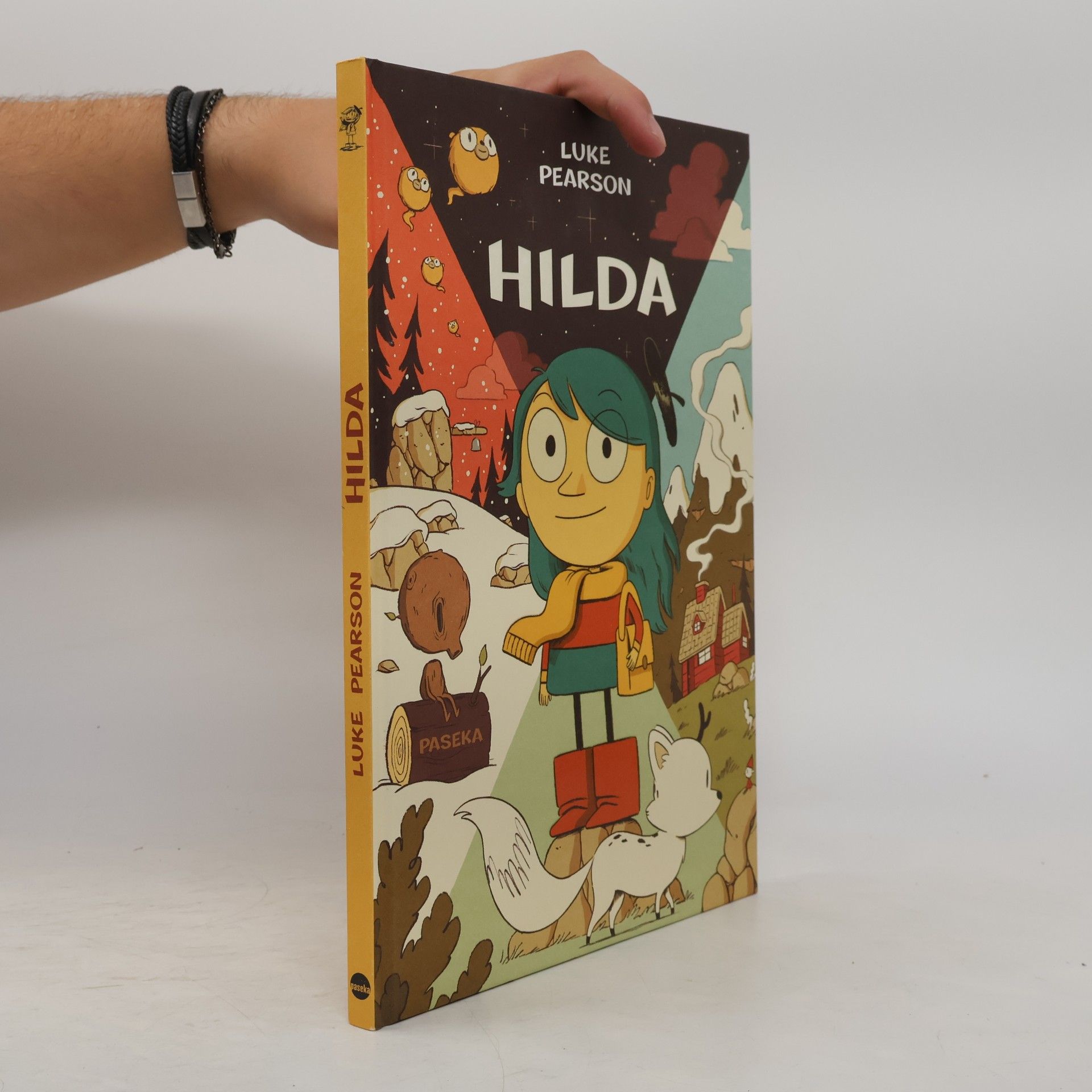 Luke Pearson Hilda a troll ; Hilda a půlnoční obr