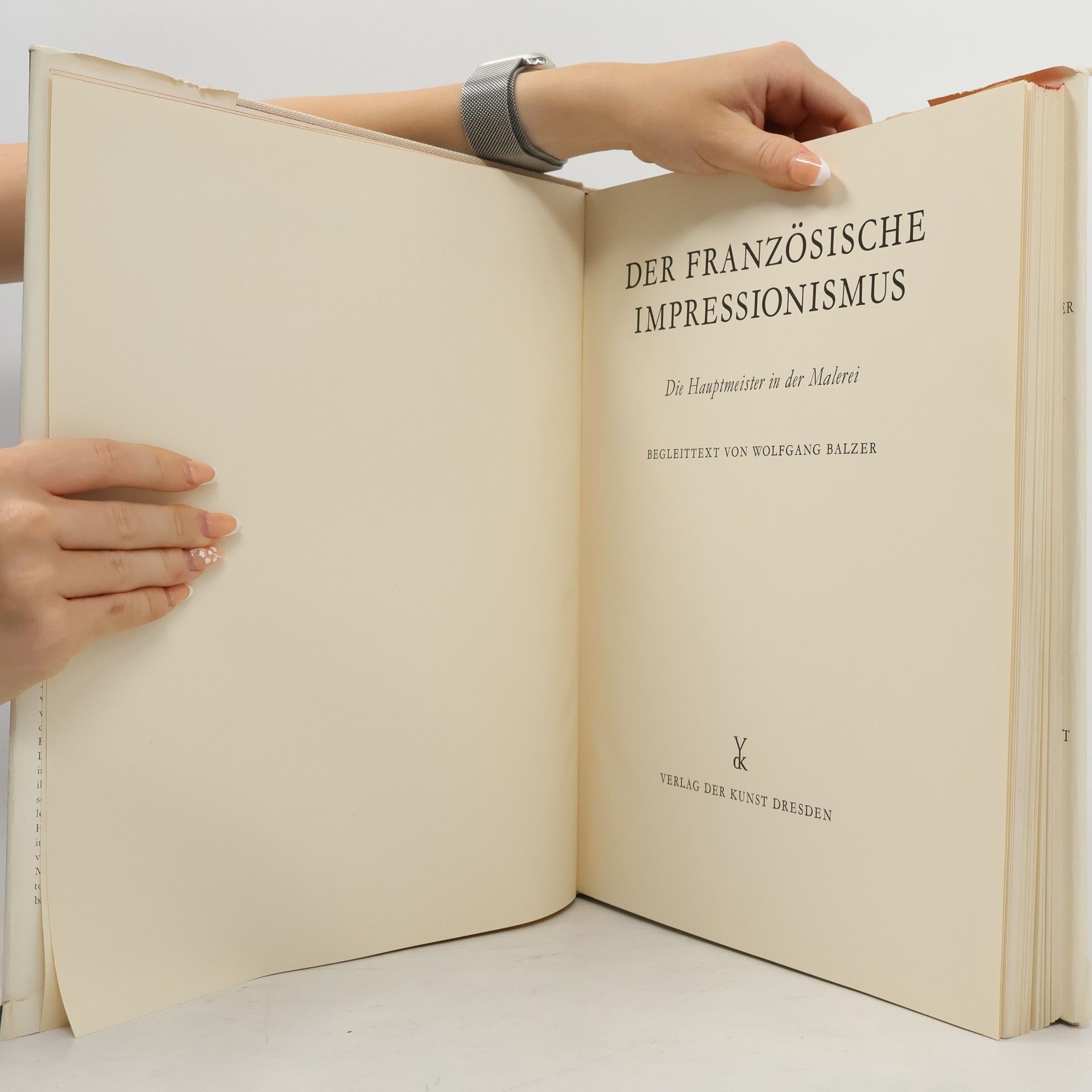 Wolfgang Balzer Der französische Impressionismus
