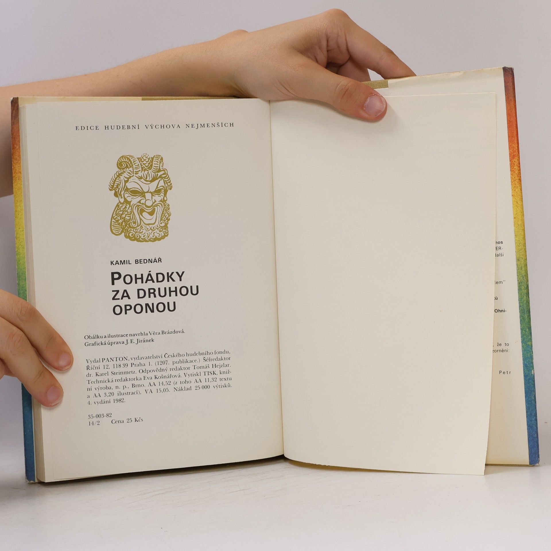 Kamil Bednář Pohádky za druhou oponou