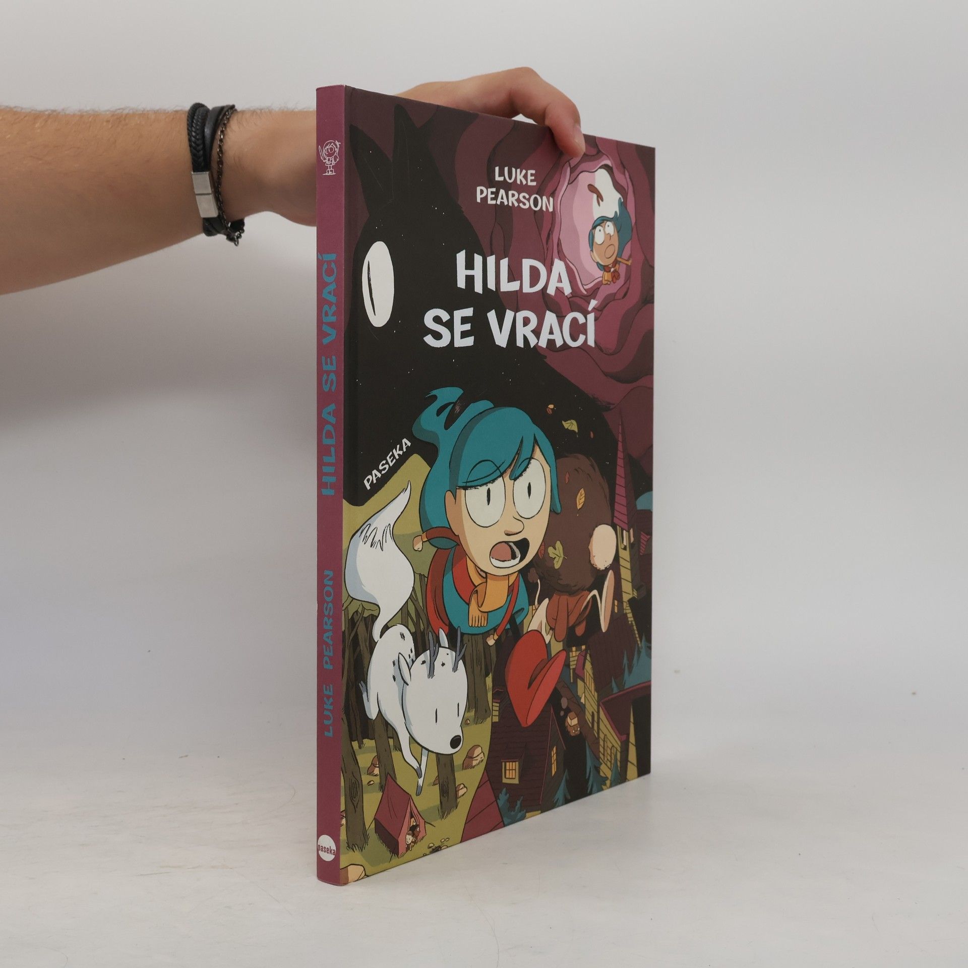 Luke Pearson Hilda a ptačí slavnost. Hilda a černý pes