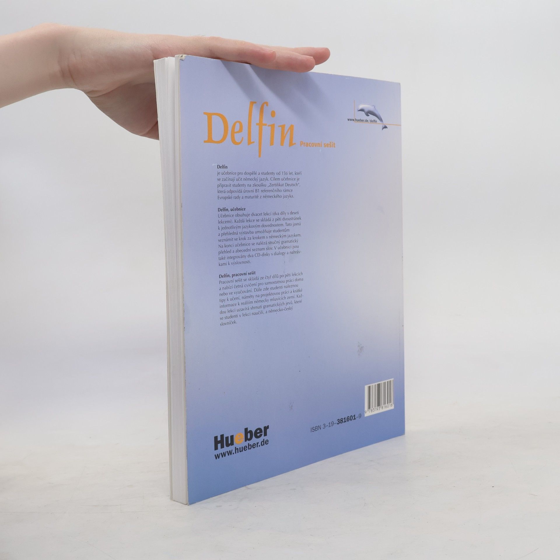 Hartmut Aufderstrasse Delfin : Lehrwerk für Deutsch als Fremdsprache, Pracovní sešit 2 A, Lekce 11-15
