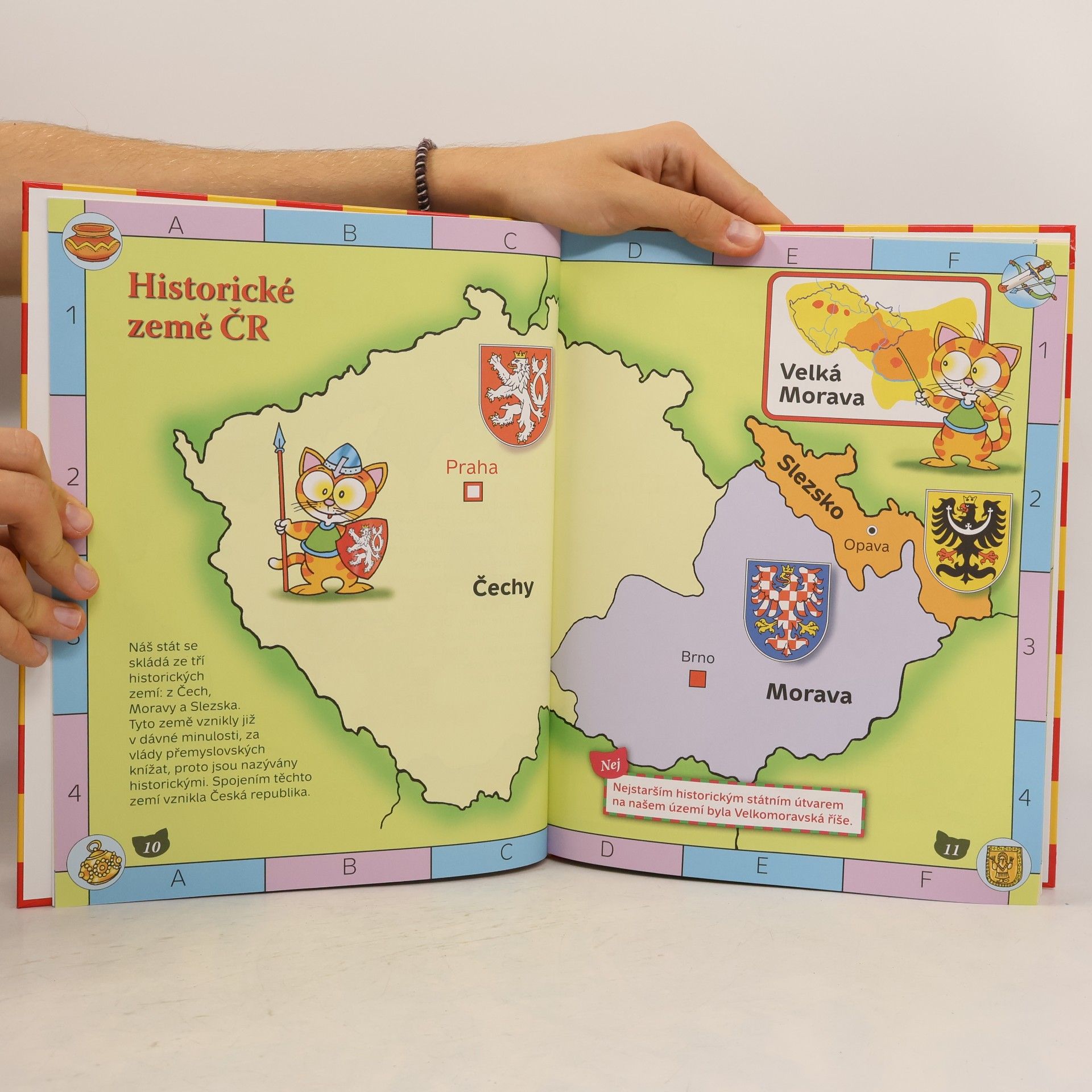 Pláničková Fantová Petra Česká republika: Ilustrovaný atlas pro malé školáky