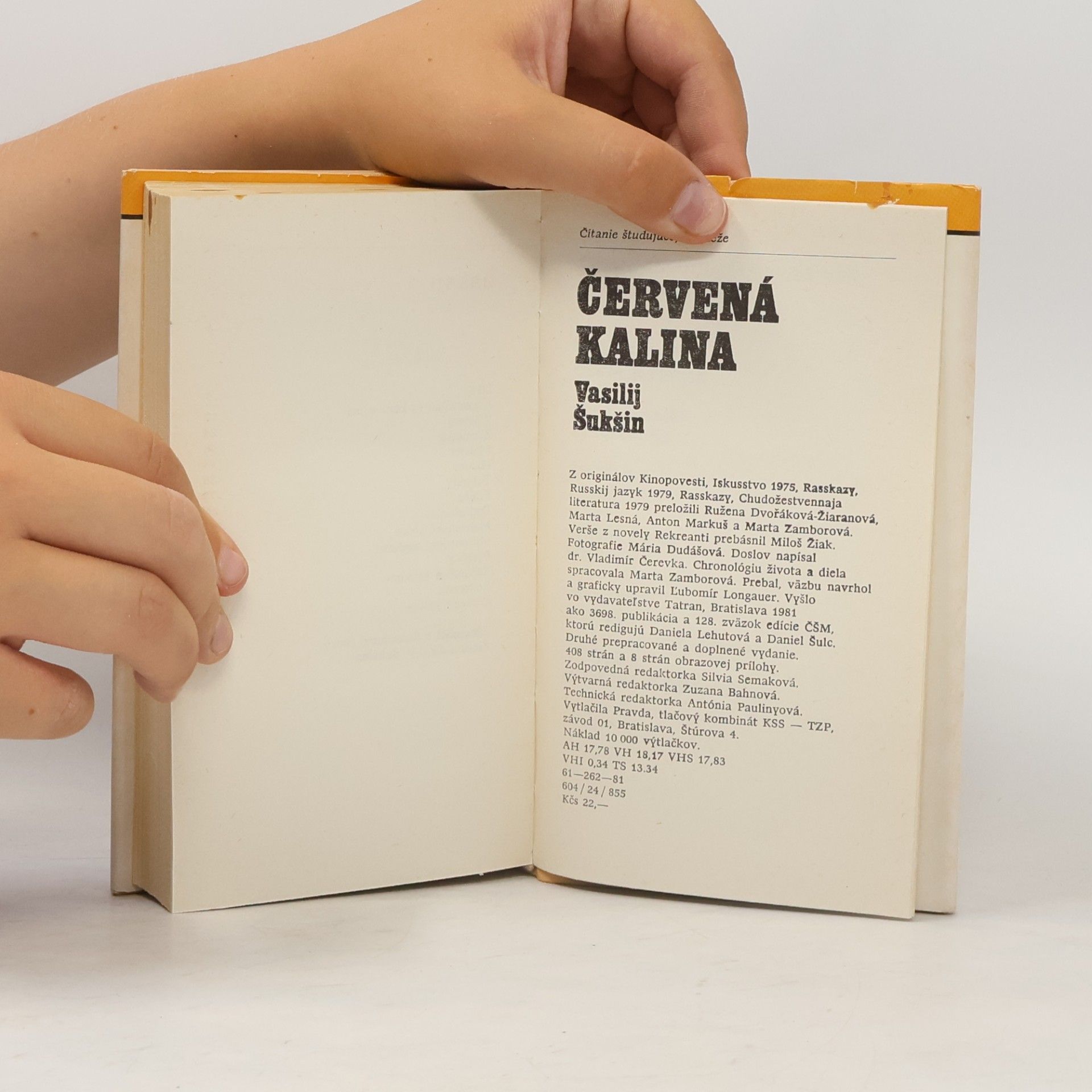 Wassili Makarowitsch Schukschin Červená kalina