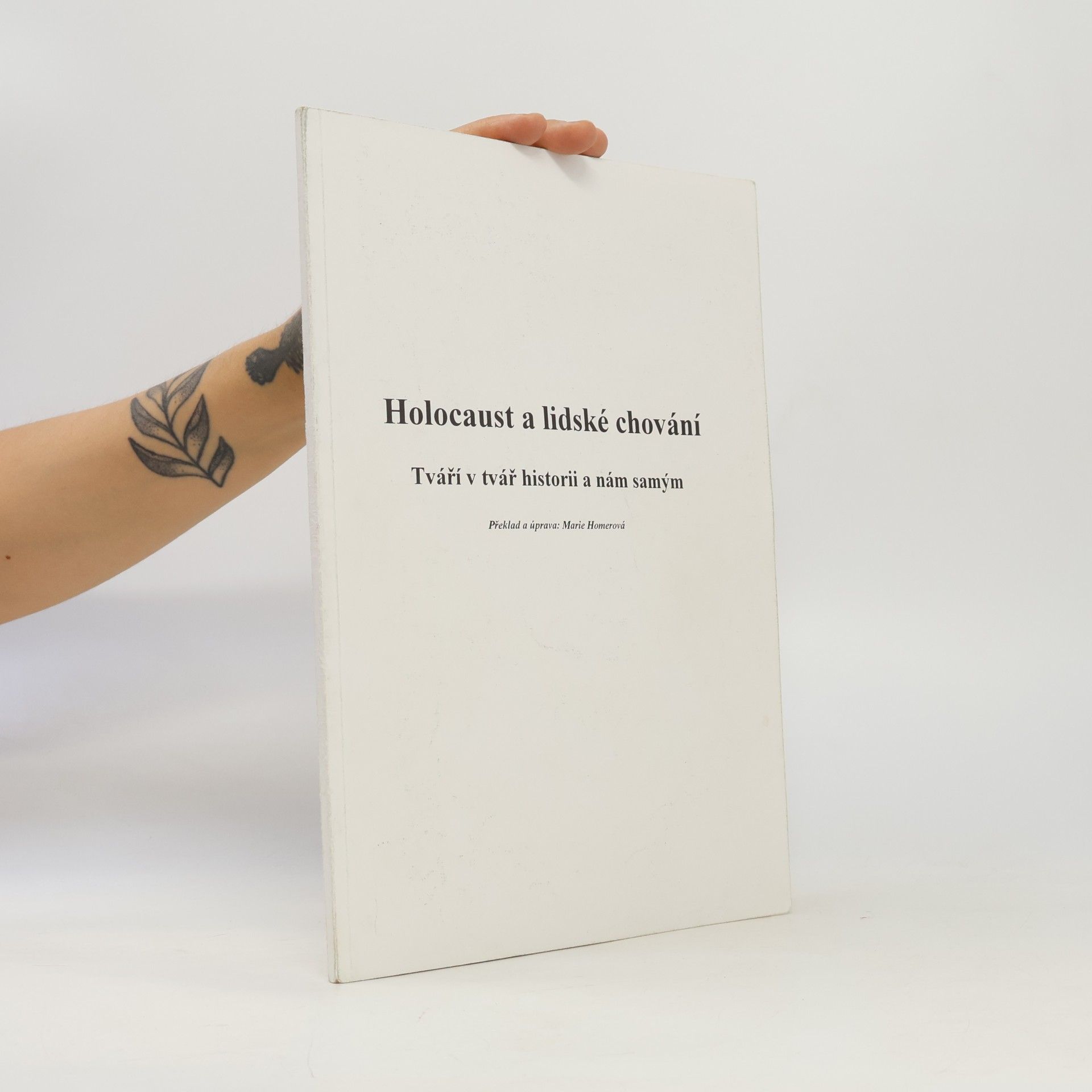Holocaust a lidské chování