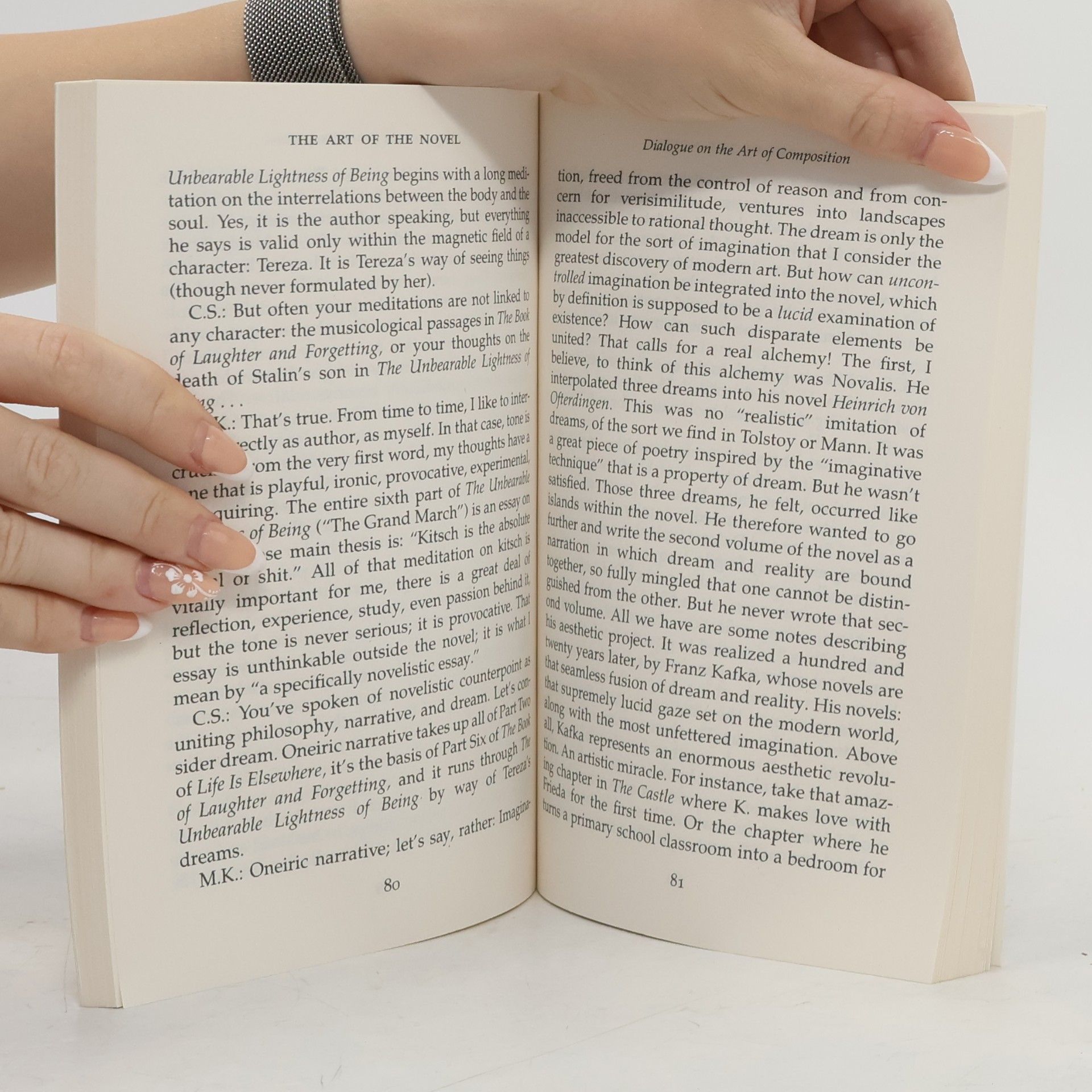 Milan Kundera The Art of the Novel