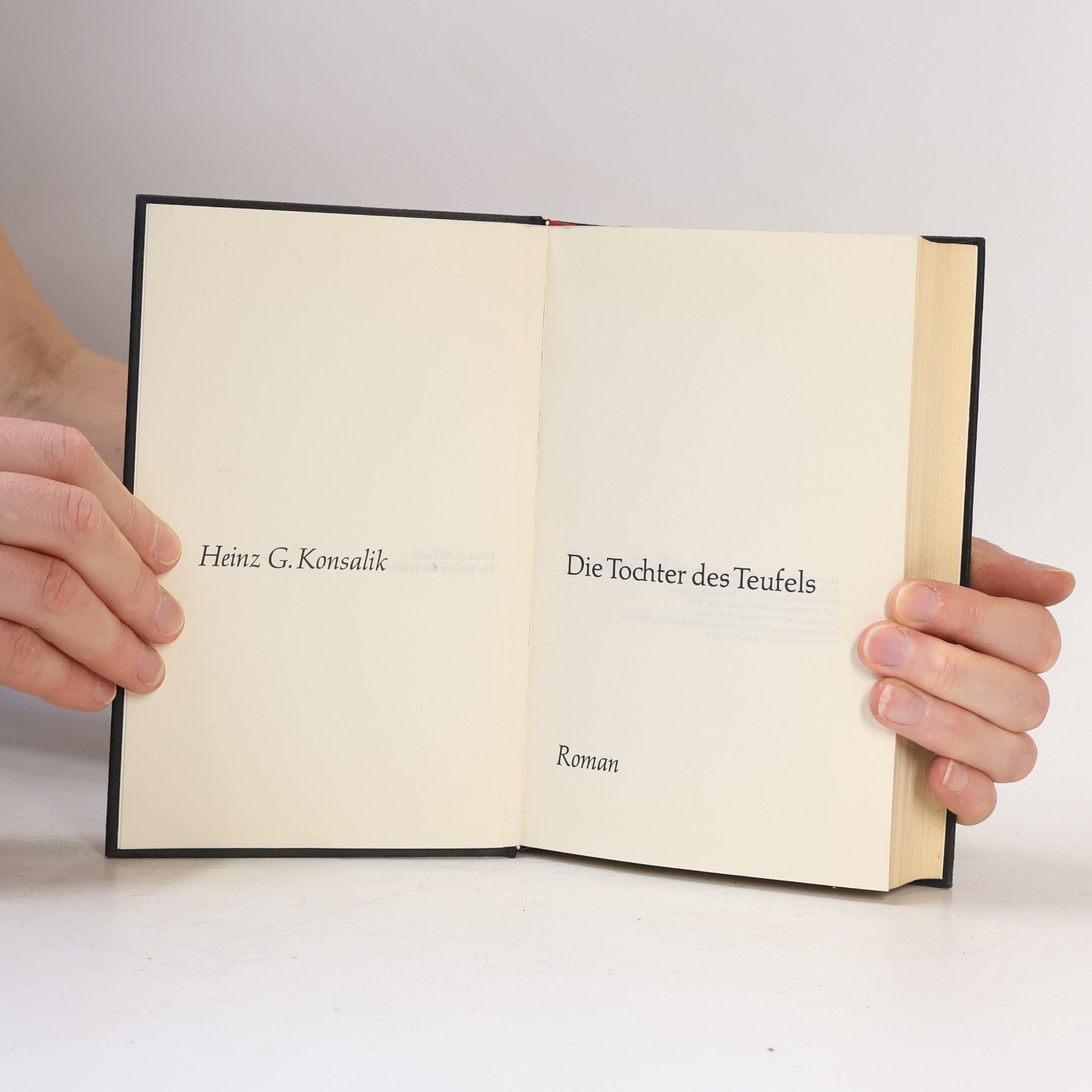 Heinz Günther Konsalik Die Tochter des Teufels